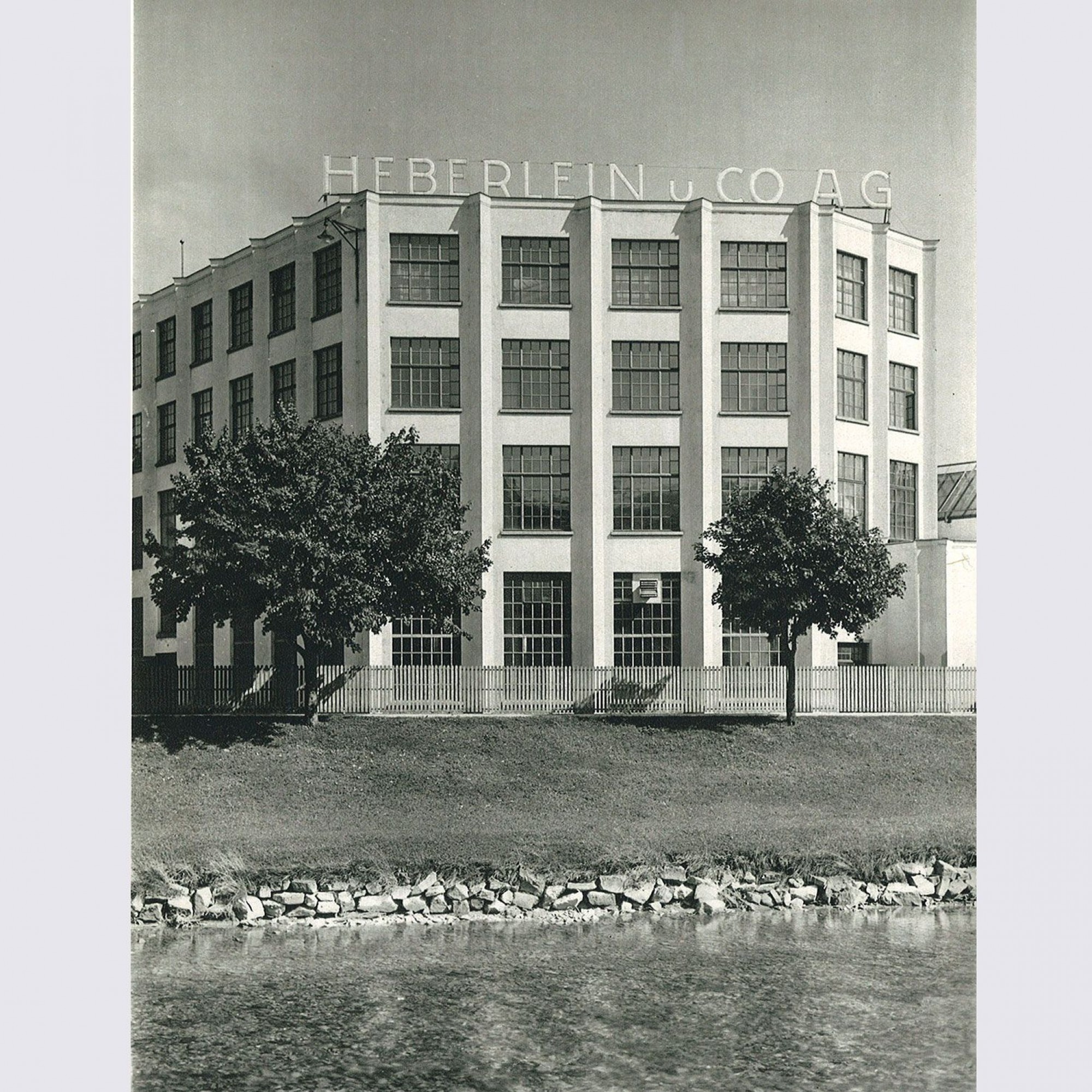 Bleicherei-Gebäude der Firma Heberlein, Wattwil.