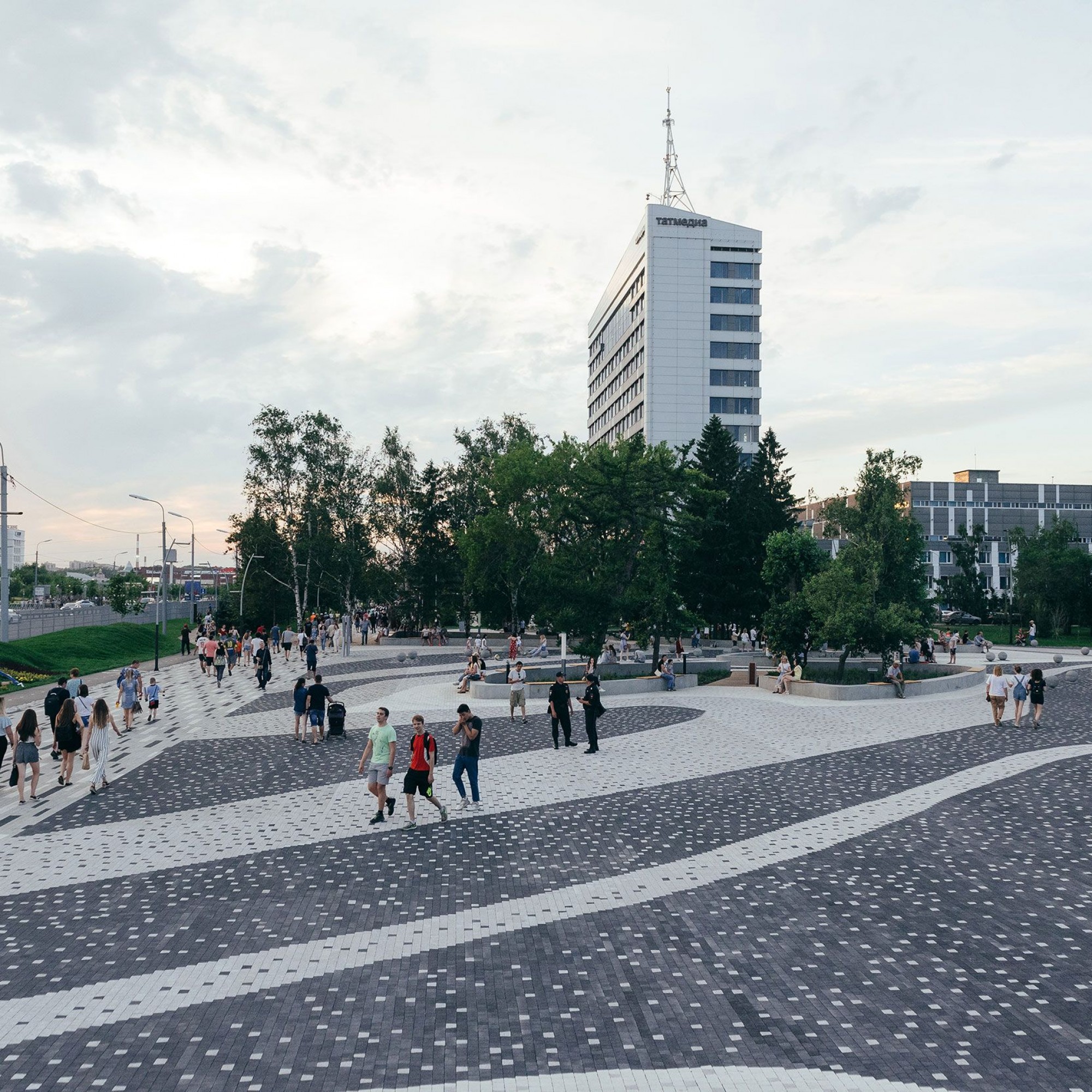 Festival Boulevard in Kasan.