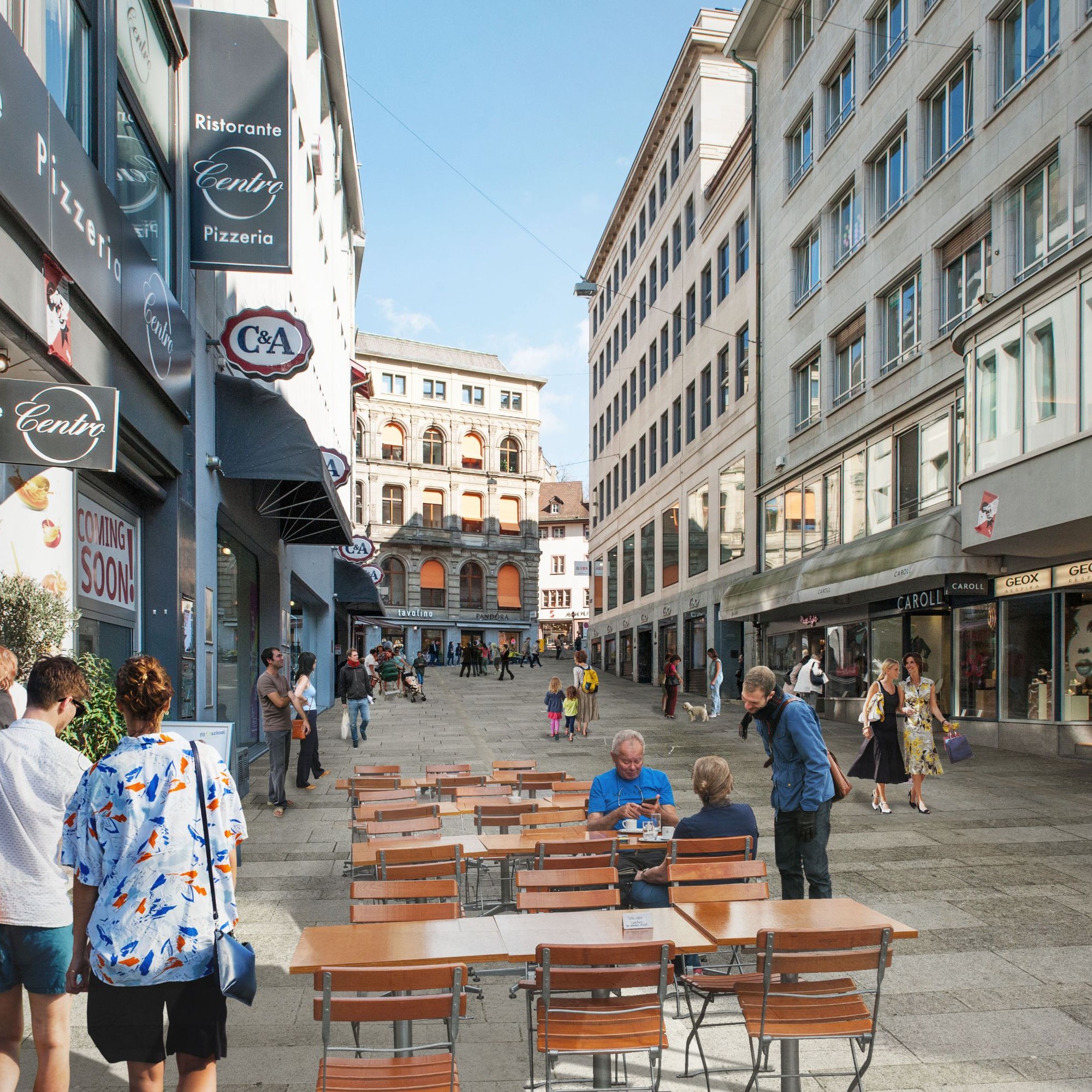 Visualisierung der Streitgasse