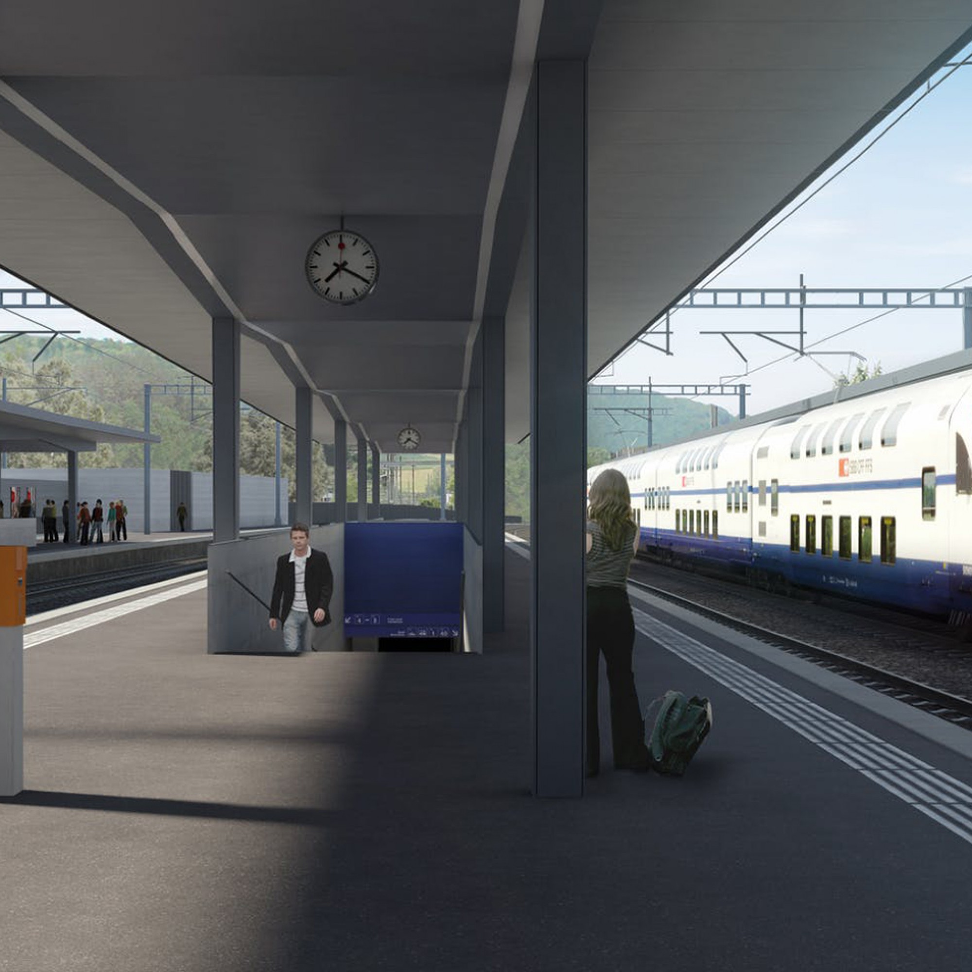 Implenia realisiert für die SBB den Vierspurausbau am Bahnhof in Liestal. 