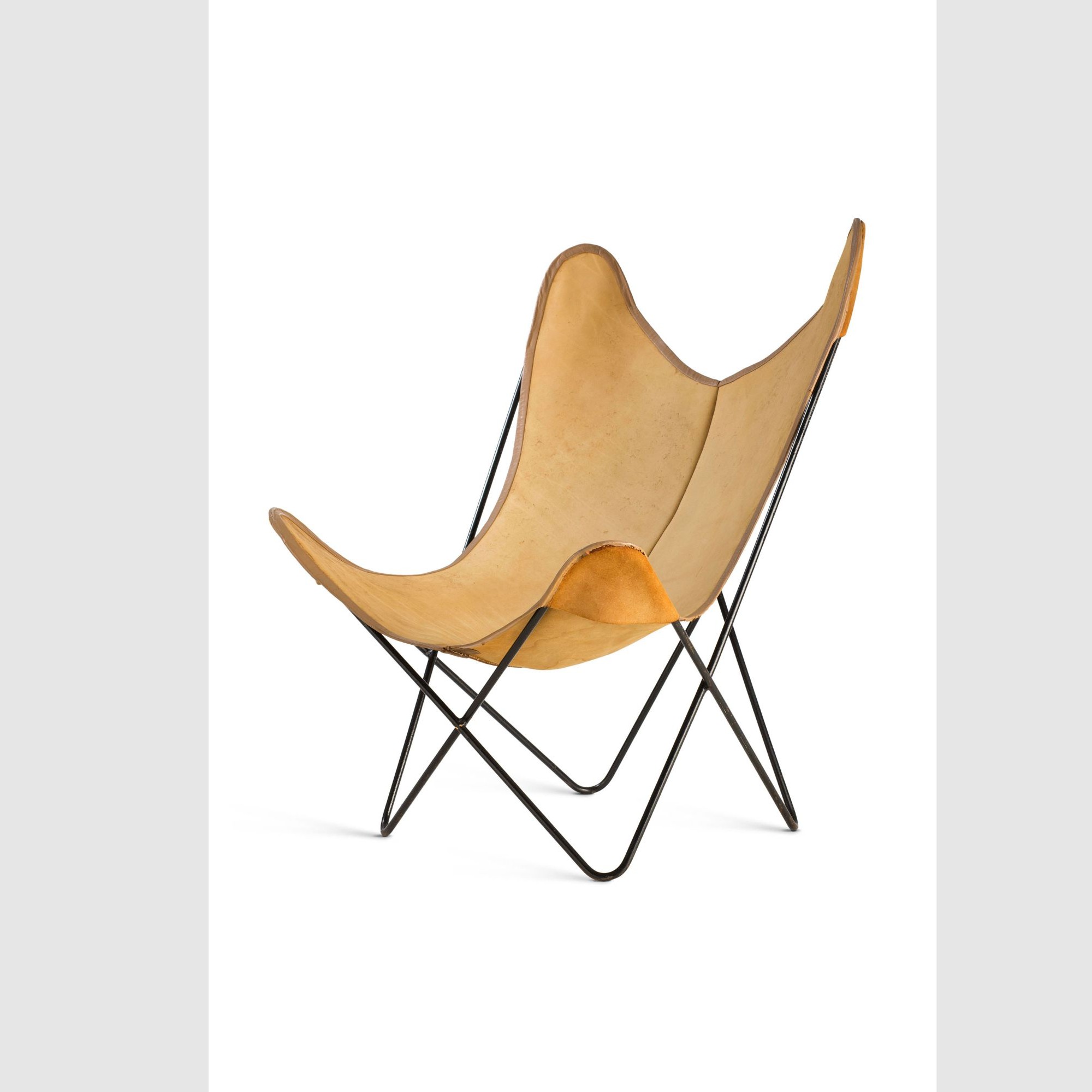 Grupo Austral, B.K.F. Chair/Hardoy Chair, Butterfly Chair, 1938 