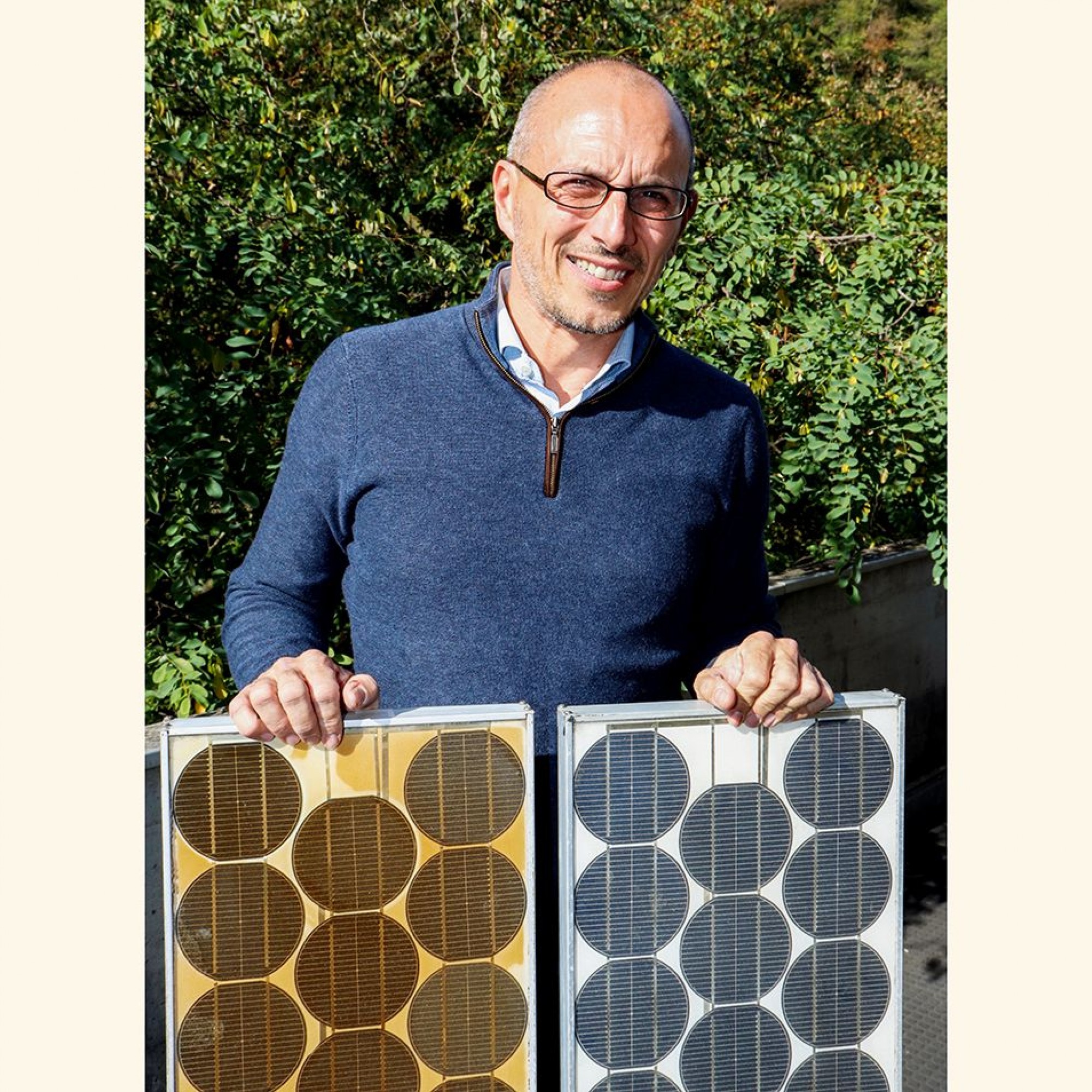 Mauro Caccivio leitet an der «Scuola universitaria professionale della Svizzera italiana» (Supsi) das Team für die Qualität von Photovoltaik-Systemen.