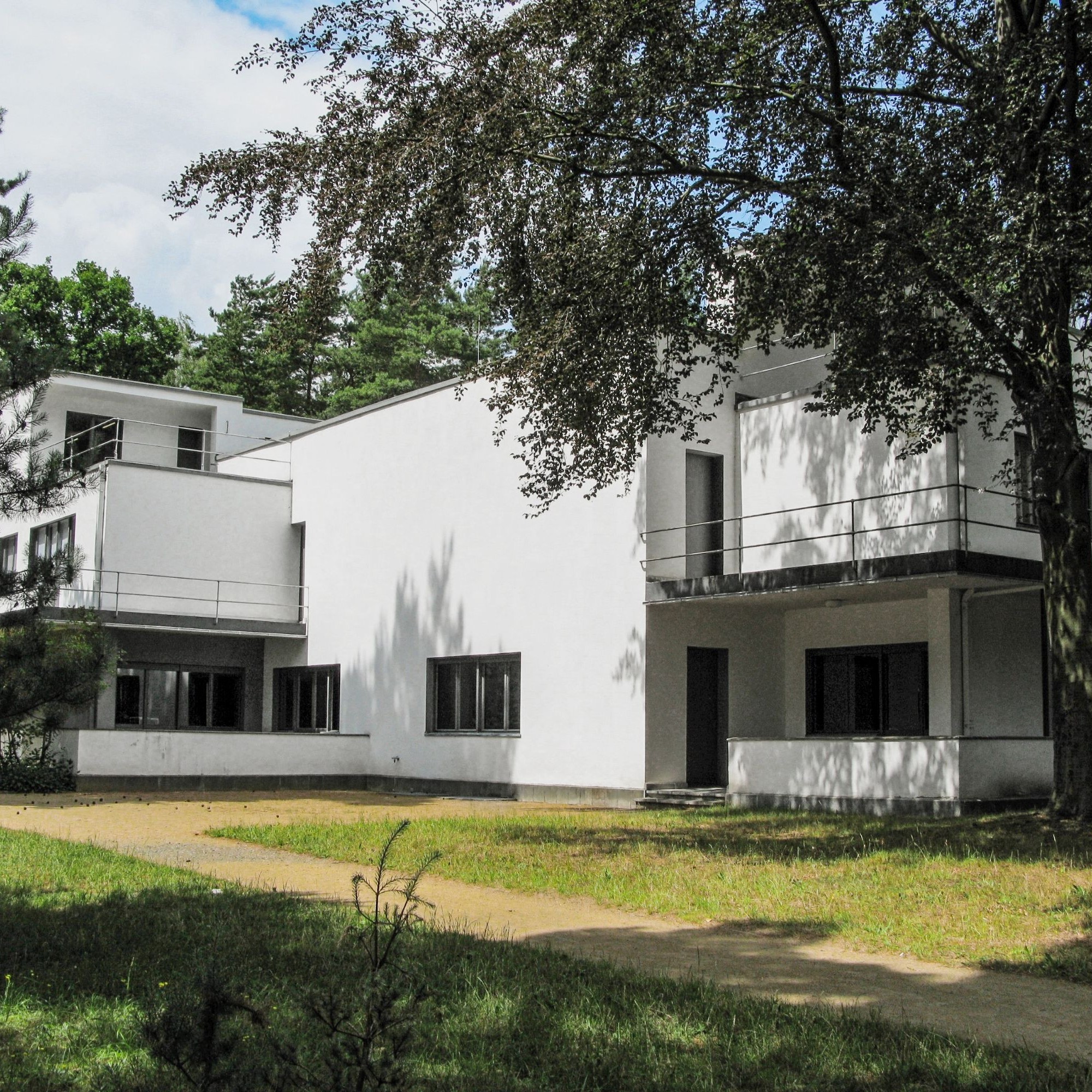 Meisterhäuser in Dessau.
