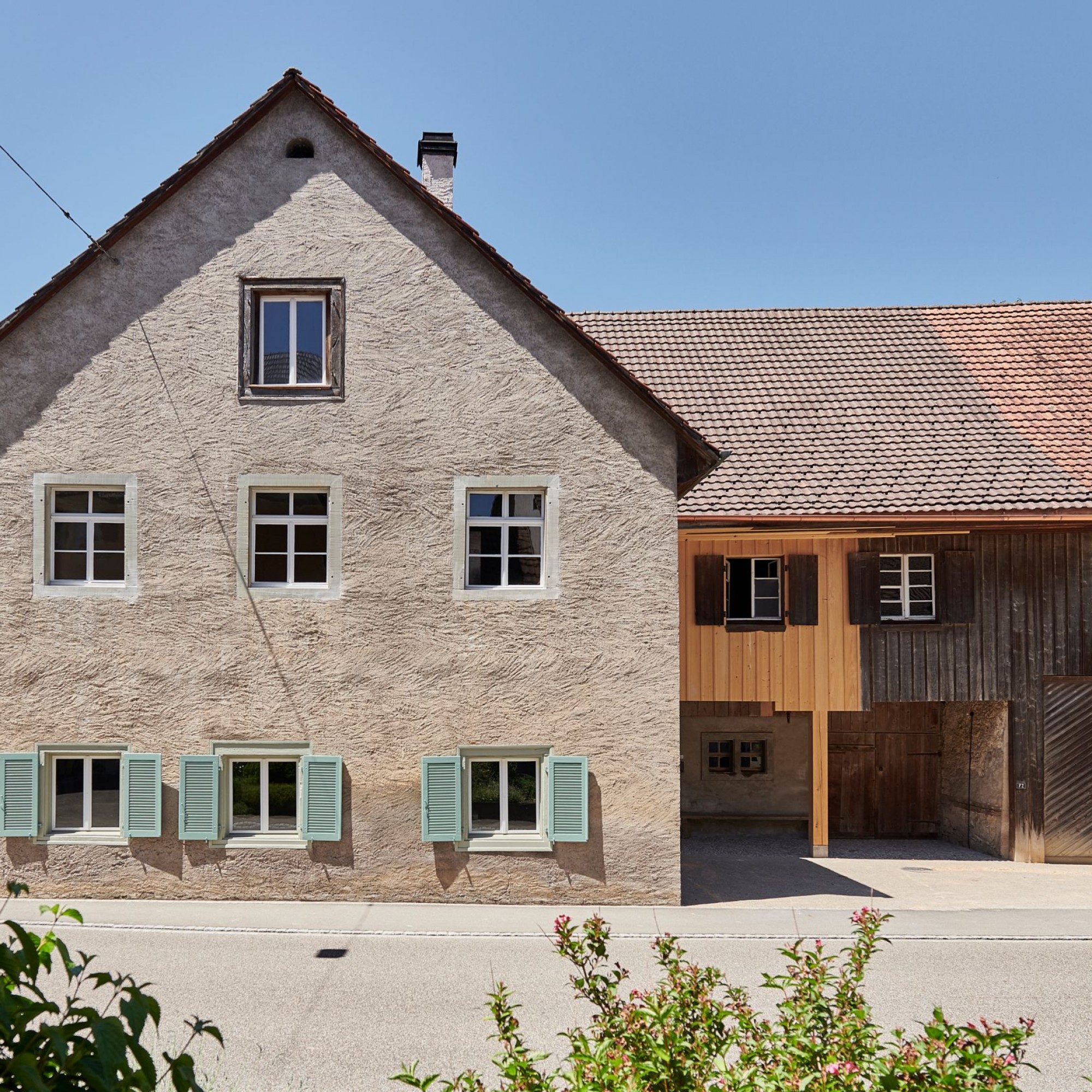 Das «Flederhaus» nach der Instandstellung.