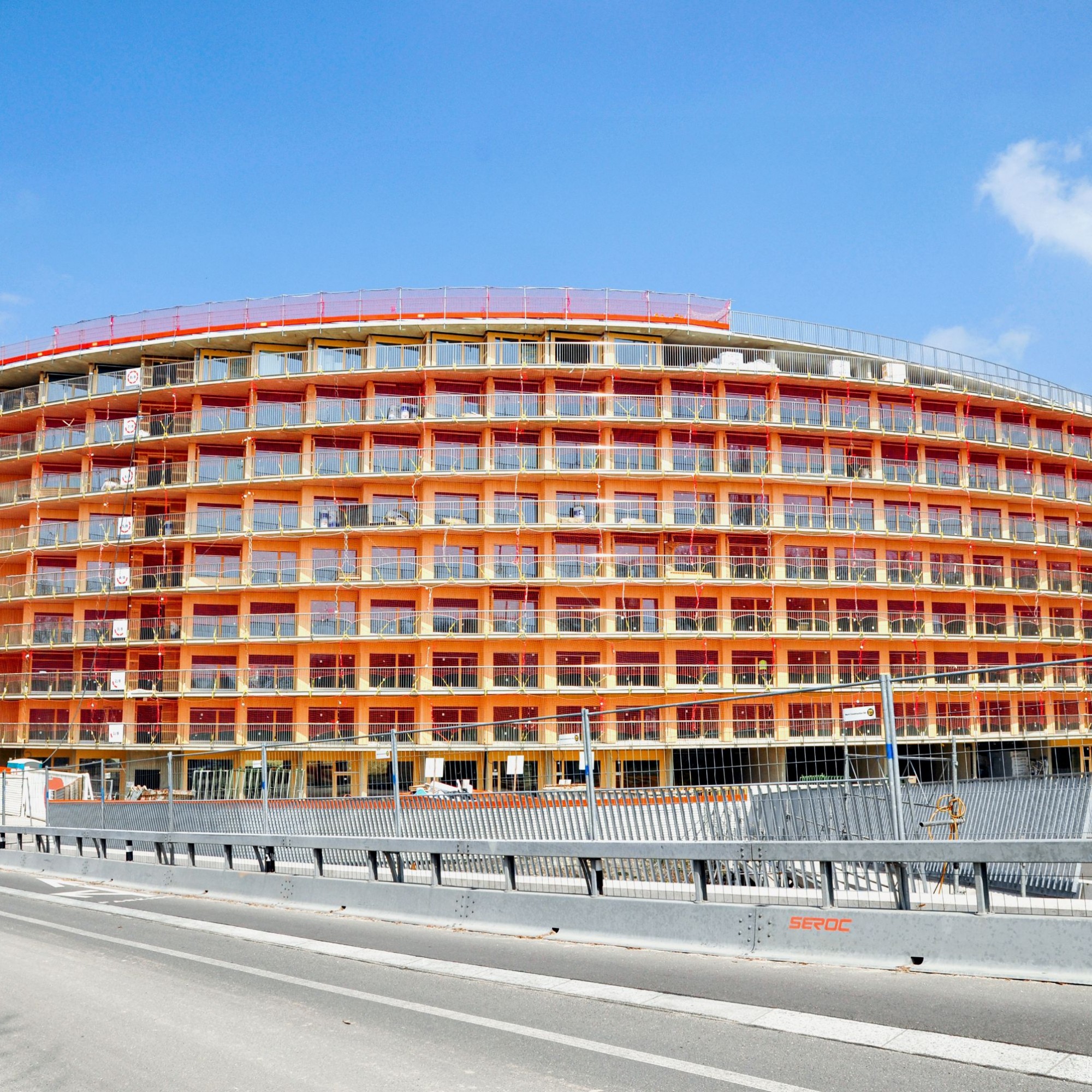 Das Vortex-Gebäude in Chavannes-près-Renens bei Lausanne: Best-Practice-Beispiel für den Einsatz von BIM und auch äusserlich eine runde Sache.