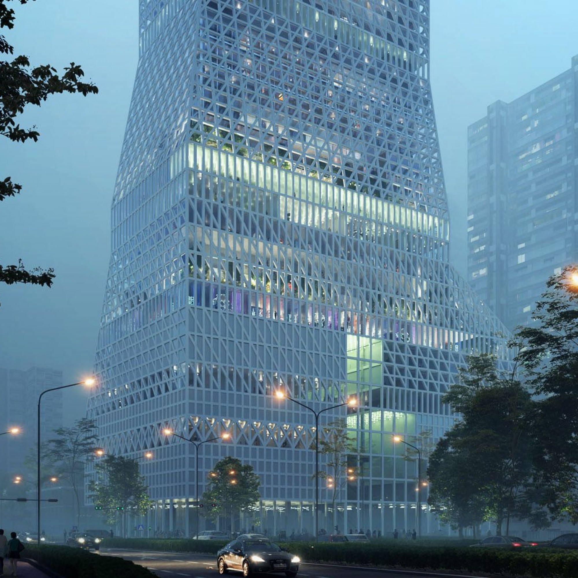 Das niederländische Architekturbüro Mecanoo hat den Wettbewerb zum neuen Kulturzentrum in Futian gewonnen.