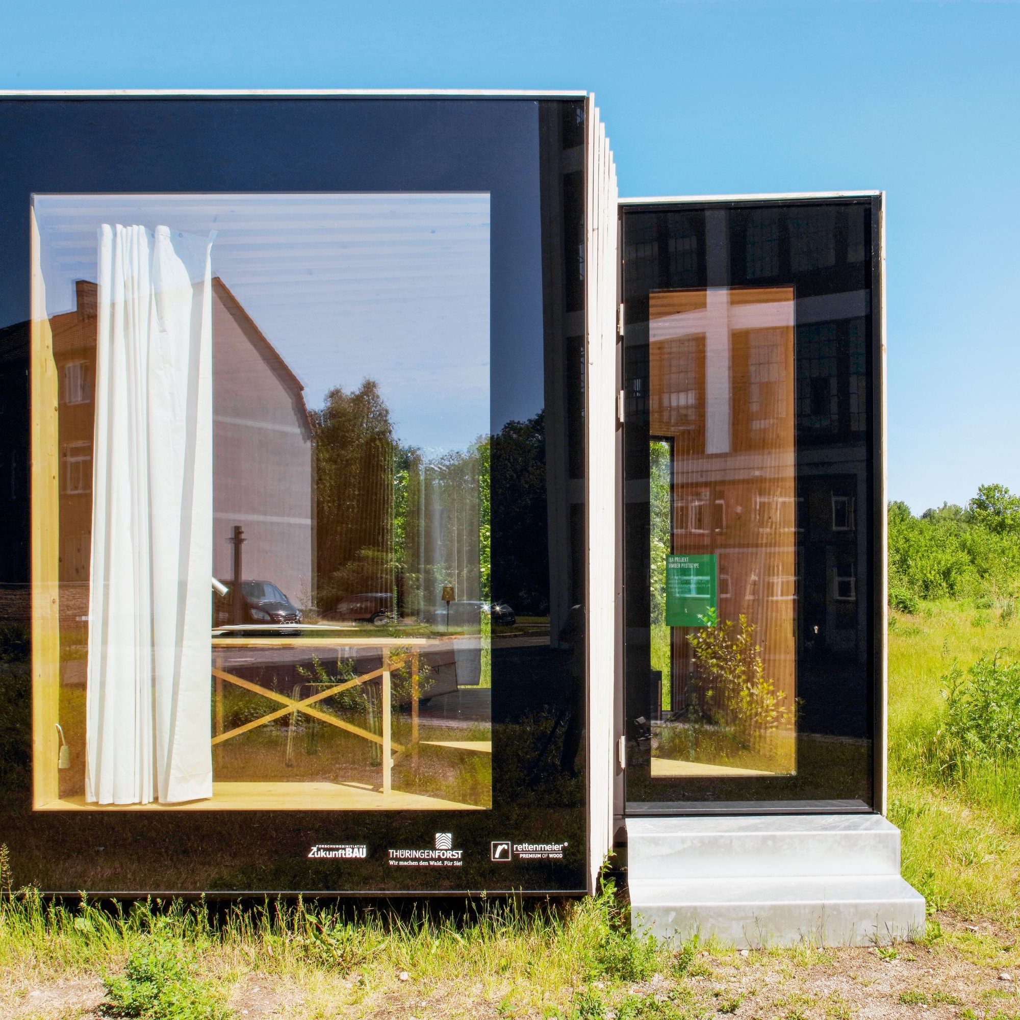 Das «Timber-Prototype-House» ist zurzeit an der Internationalen Bauausstellung (IBA) in Thüringen zu sehen.