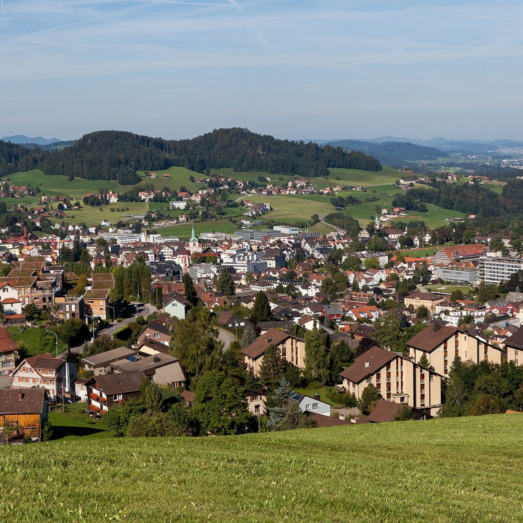 Blick auf Herisau.