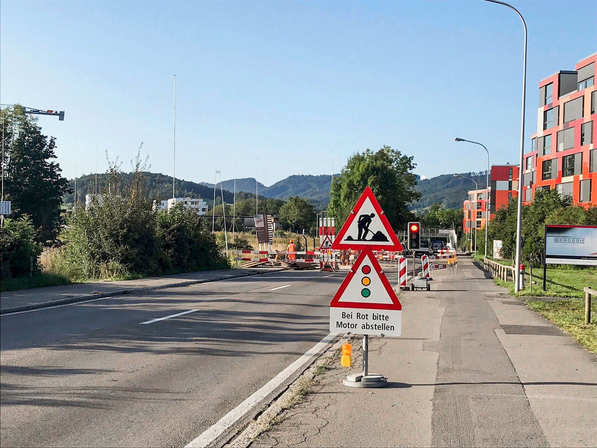 Strassenbaustelle