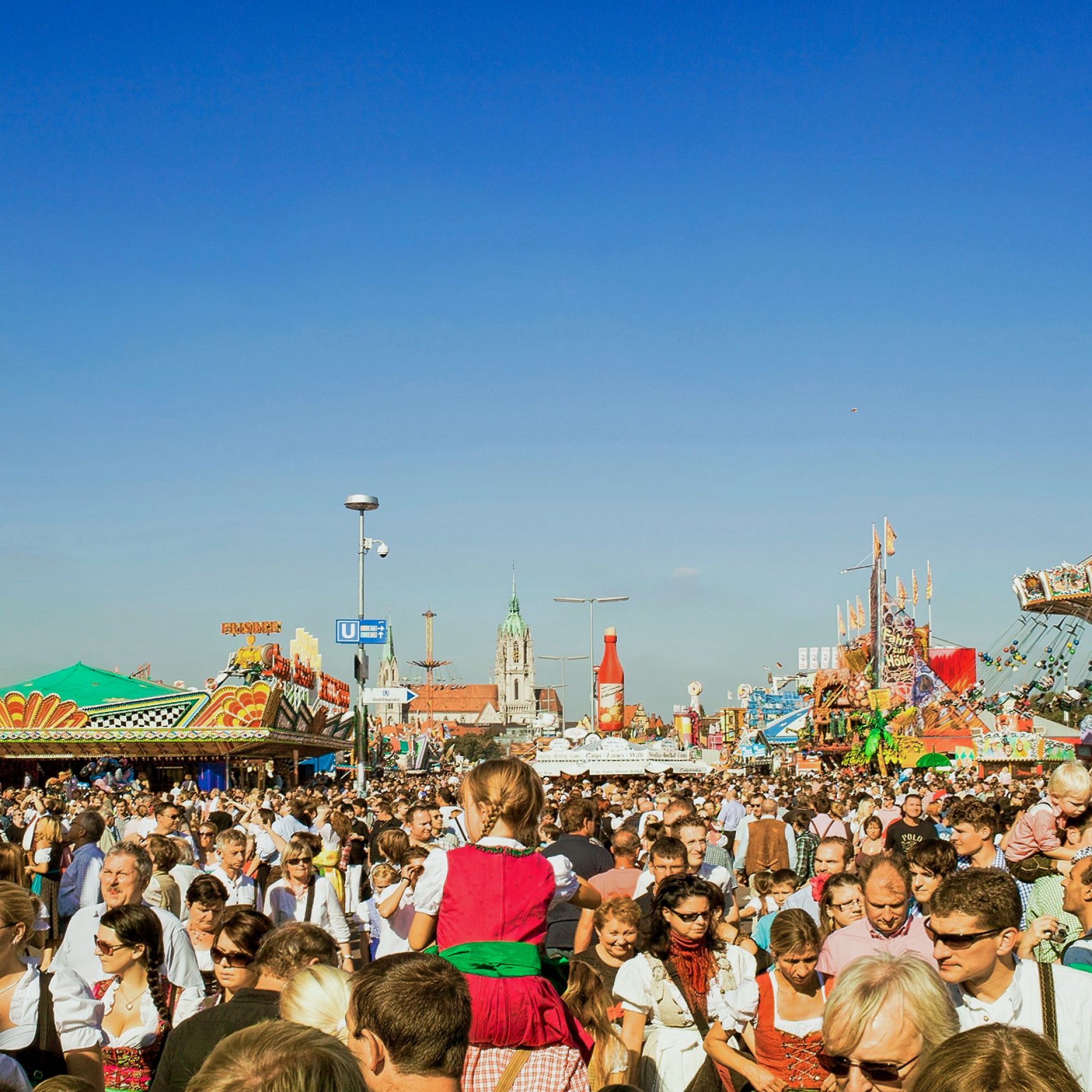 Wenn auf der Wiesn die grosse Party steigt, bleiben E-Scooter draussen.