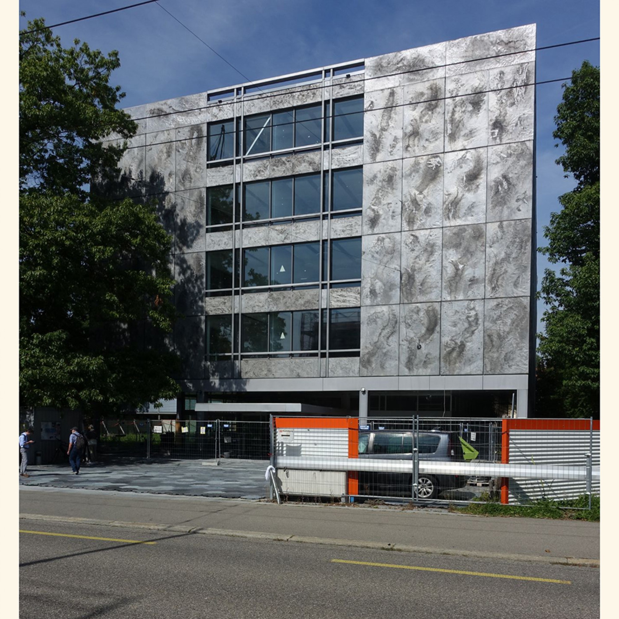 Das besuchte Axa-Bürogebäude in Winterthur stammt aus den frühen 1960er-Jahren. Es ist seit 2013 im Inventar schützenswerter Bauten und wird sanft renoviert.