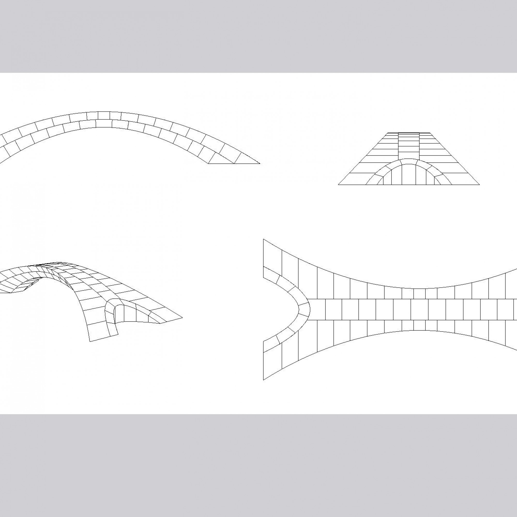 Schematische Darstellung der Brücke