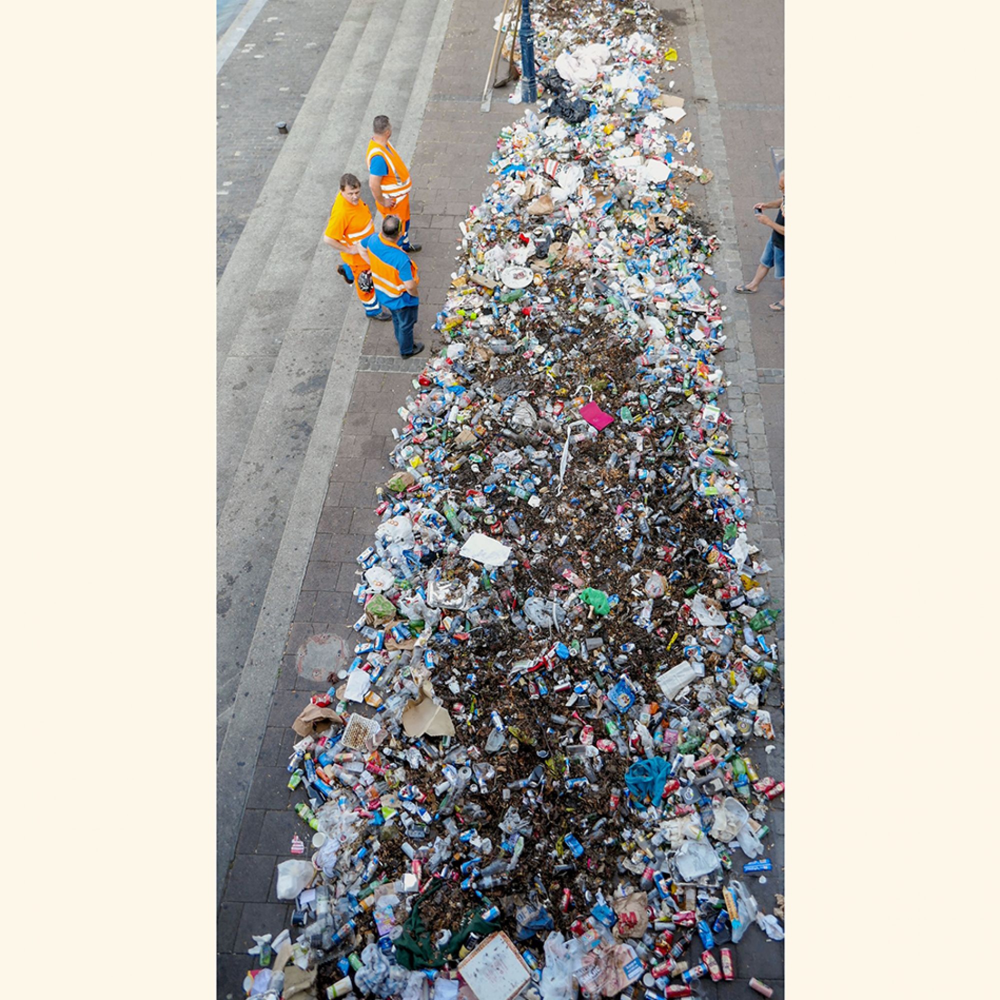 Die Sensibilisierungsaktion «stattReinigung» sollte zeigen, wie gross das Littering-Problem in Basel ist.