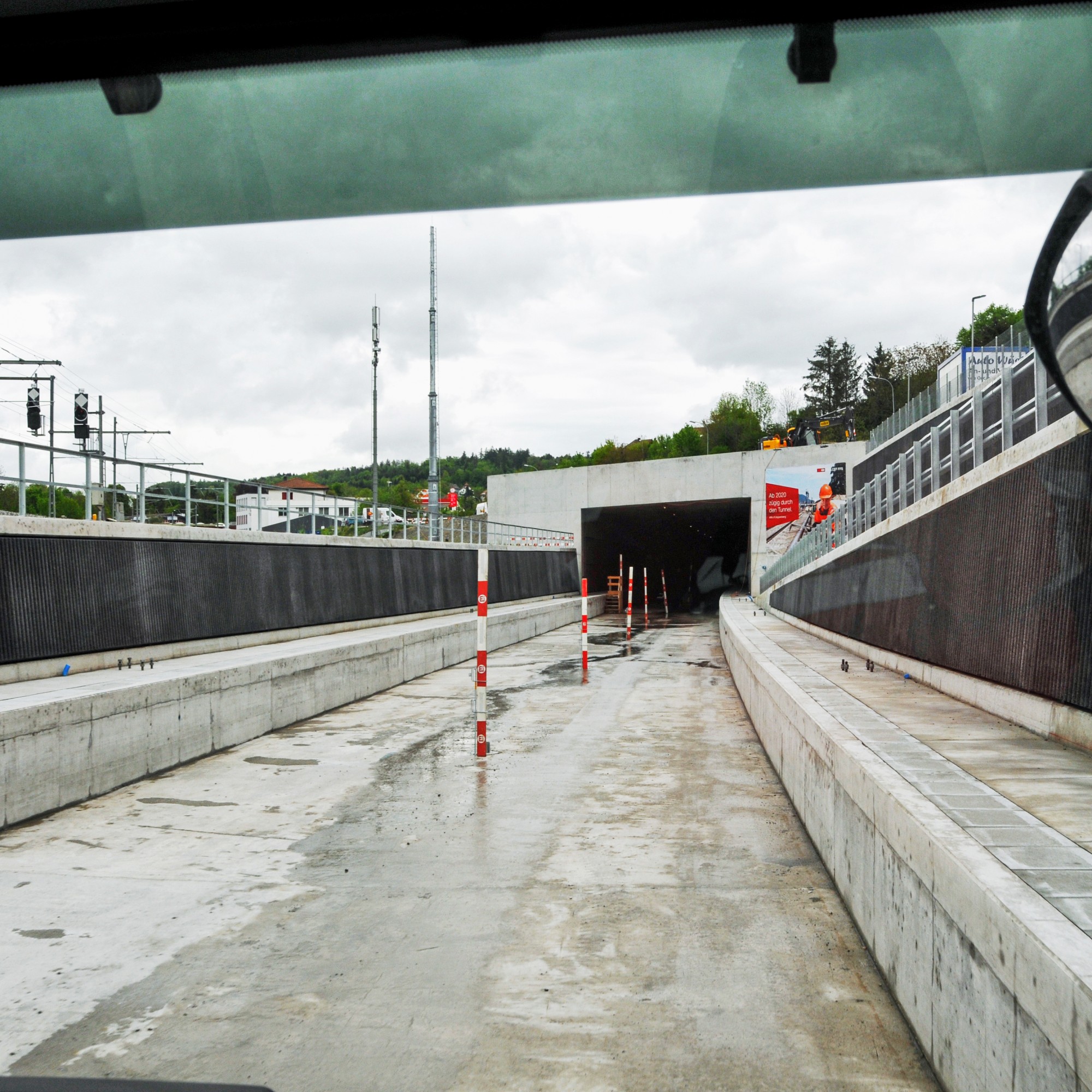 Eppenbergtunnel im Juni 2019.