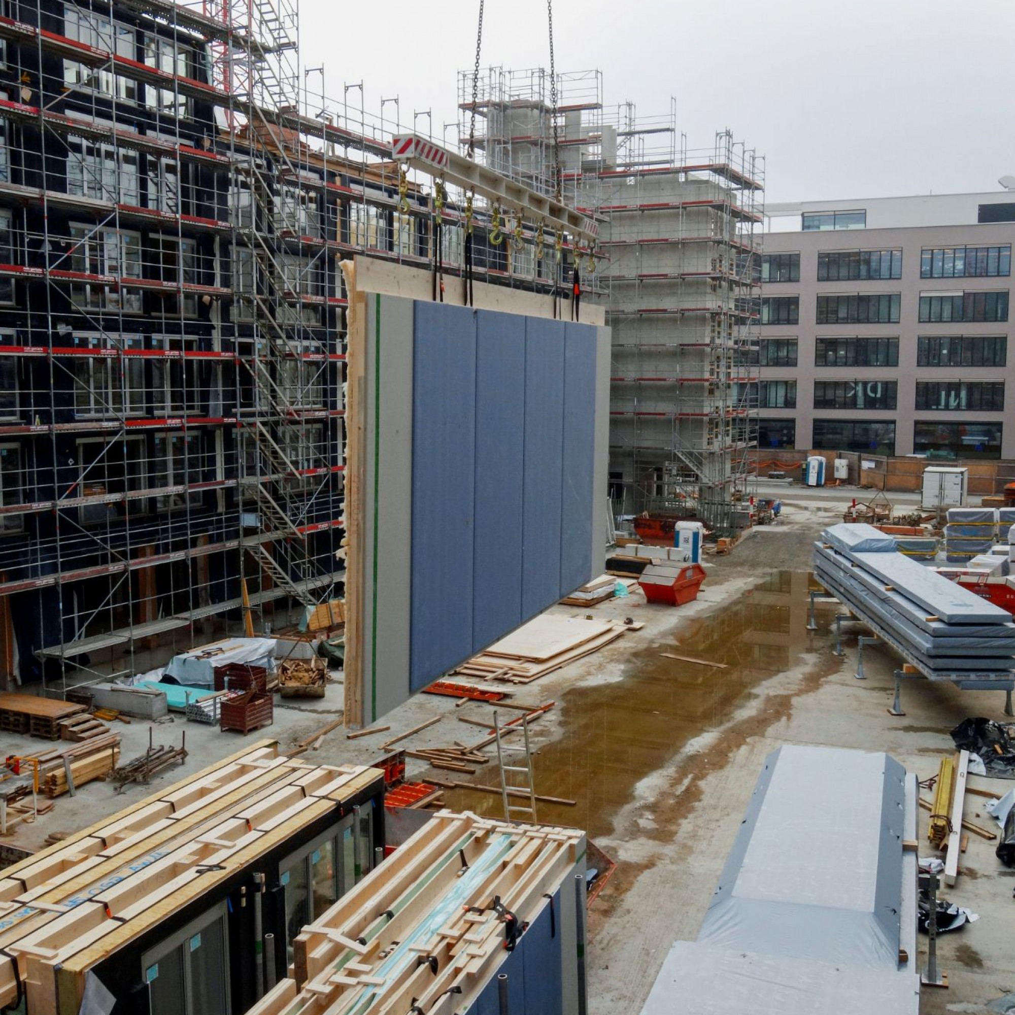 ... damit sie auf der Baustelle direkt richtig platziert werden können.