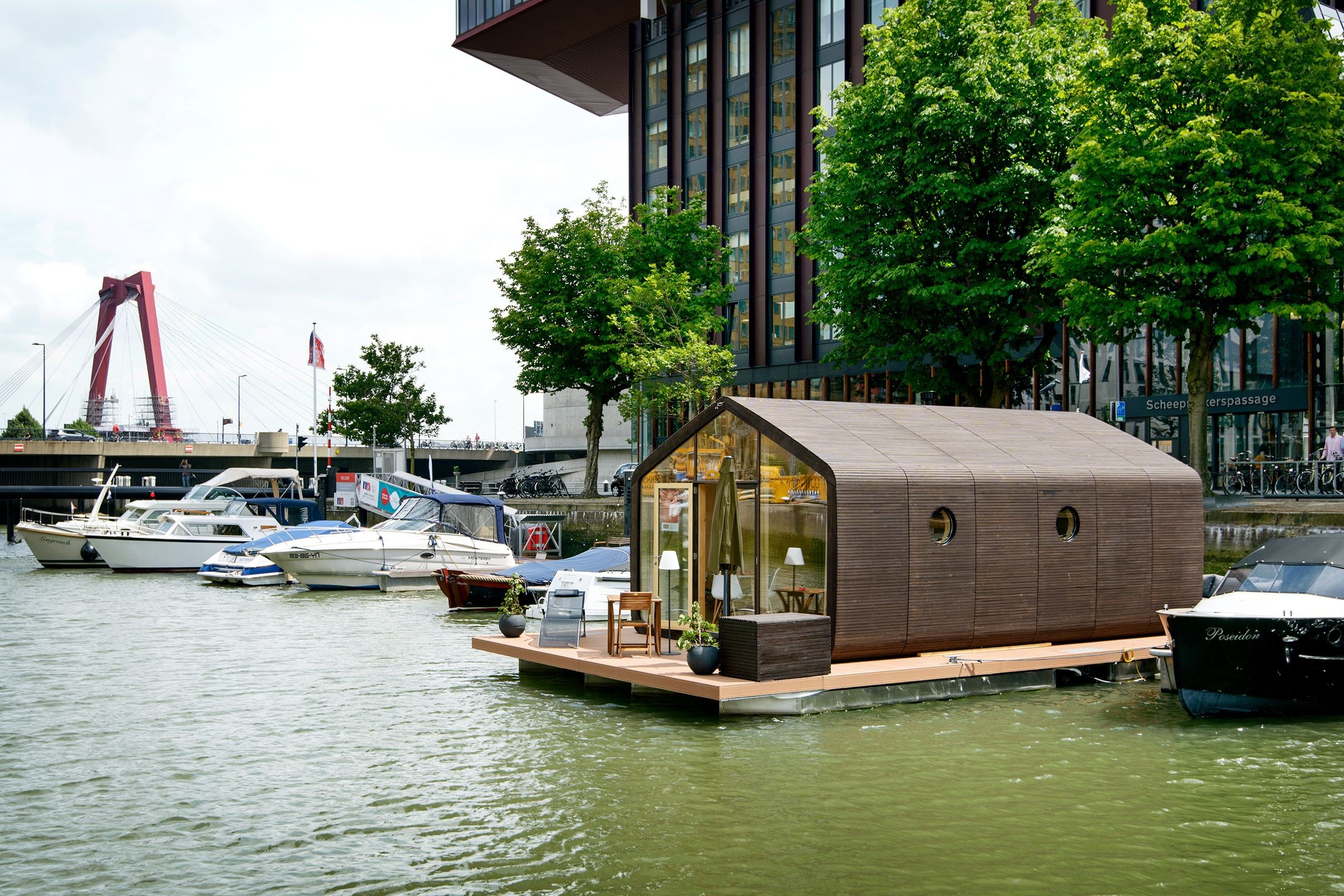 «Wikkelboat» in Rotterdam