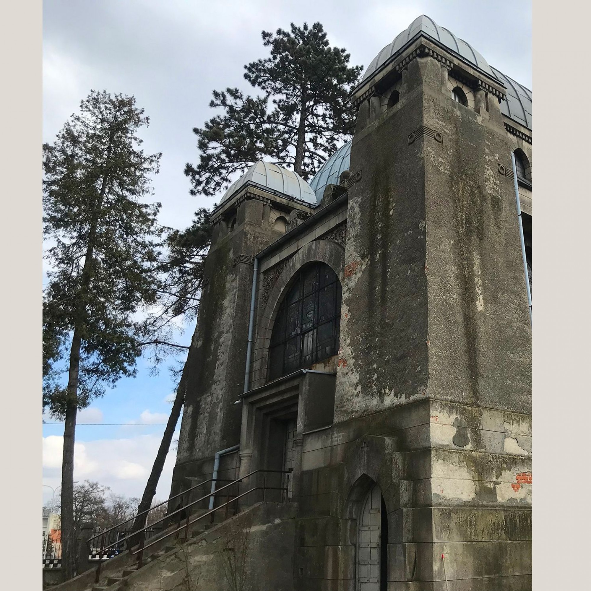 Kapelle auf dem evangelischen Friedhof von Pabianice.