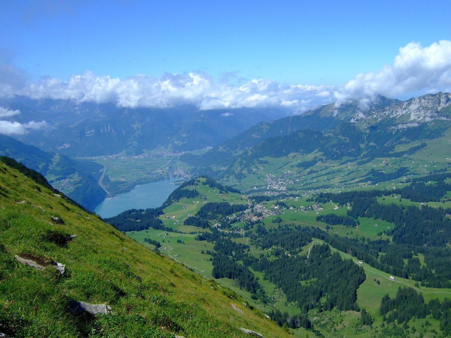 Blick auf den Walensee