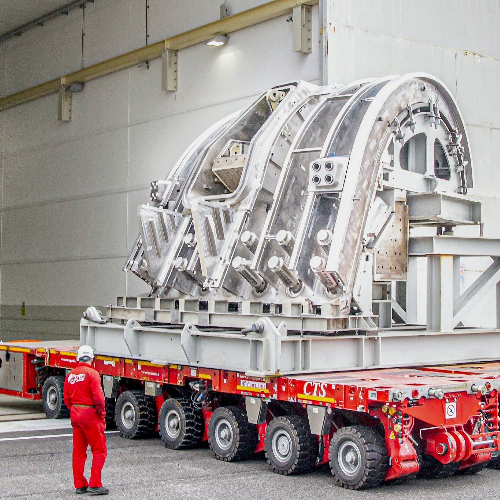 Vakuumkammer Tokamak Iter-Baustelle