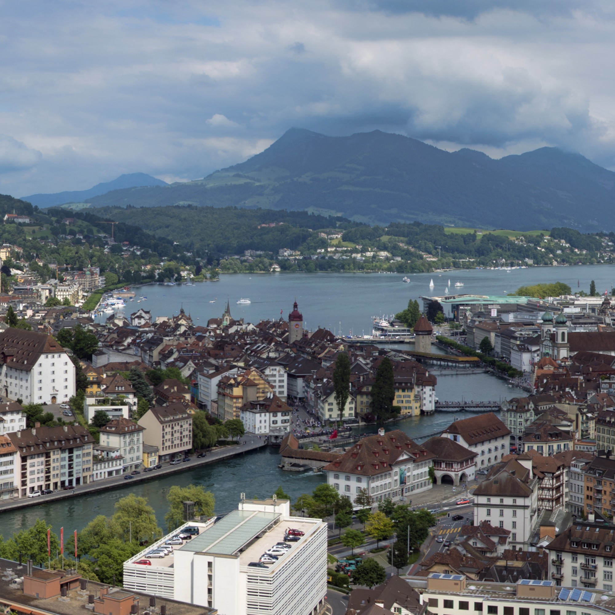 Panorama von Luzern