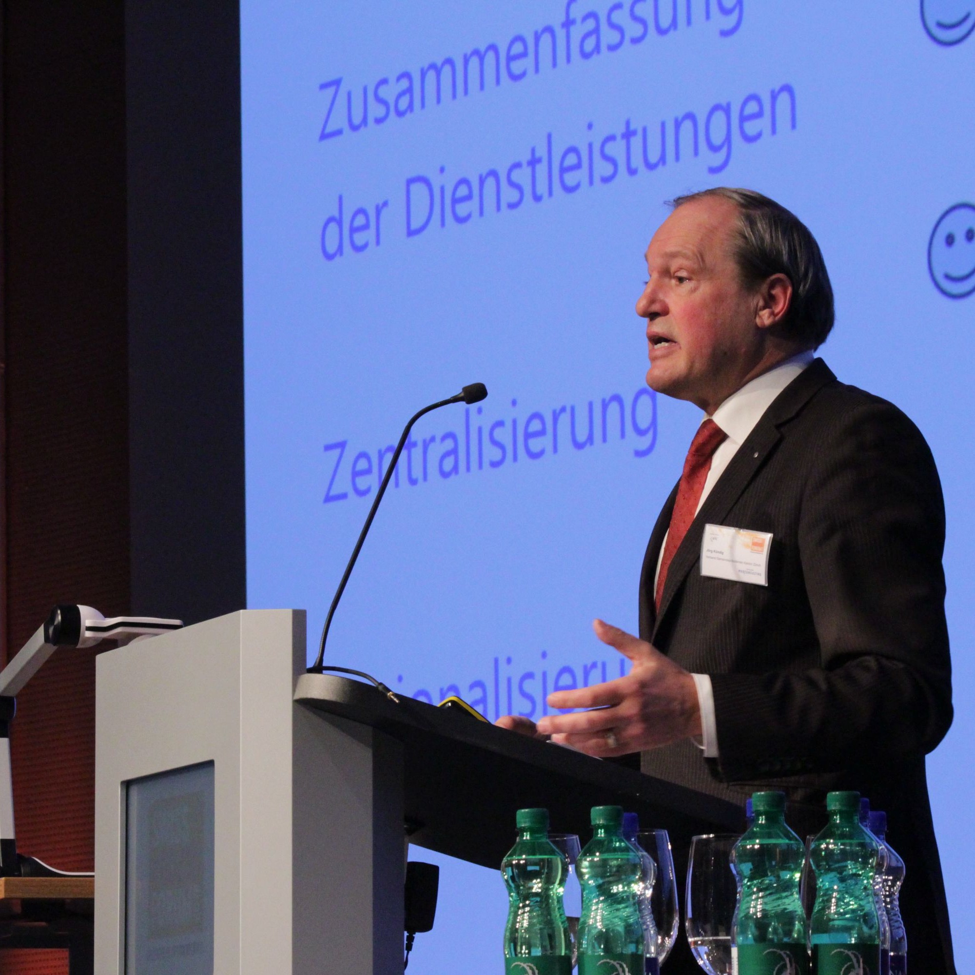 Jörg Kündig am Swiss eGovernment Forum. 