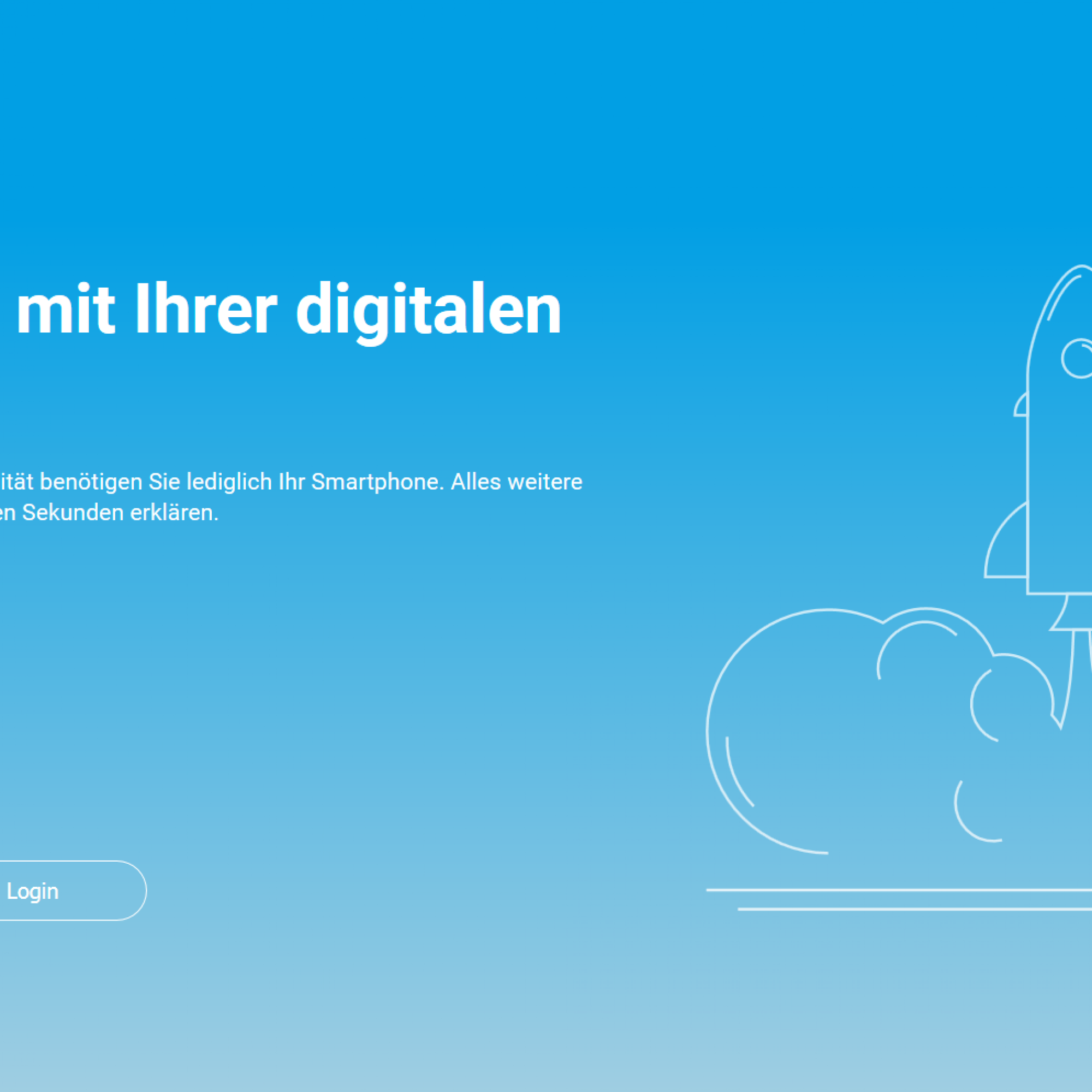 Screenshot digitale Identität Stadt Zug