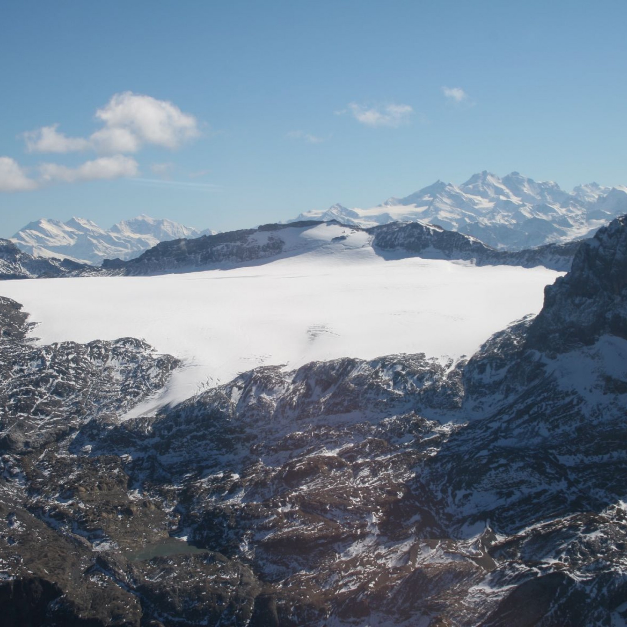 Plaine Morte Gletscher in Bern 