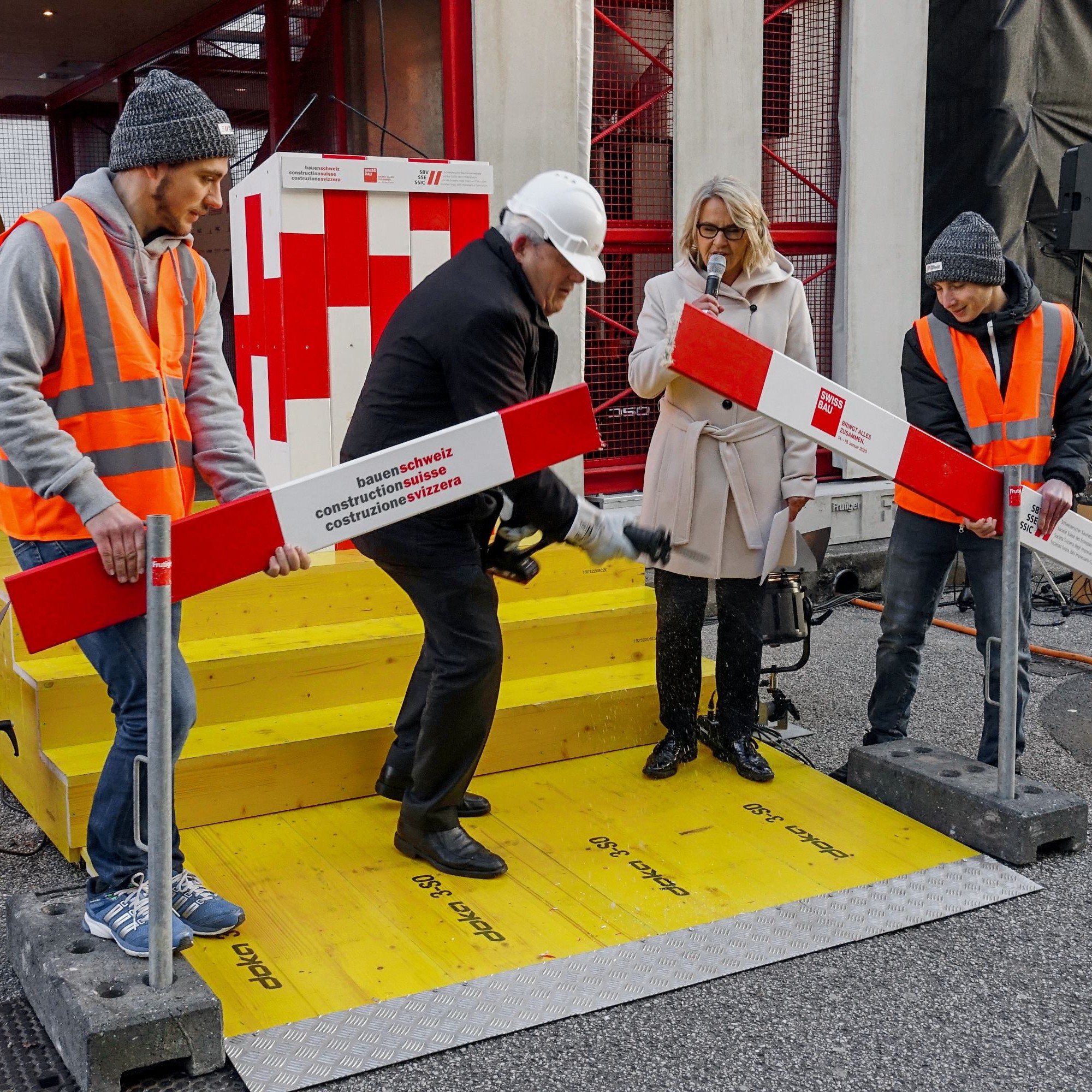 Eröffnung Swissbau 2020