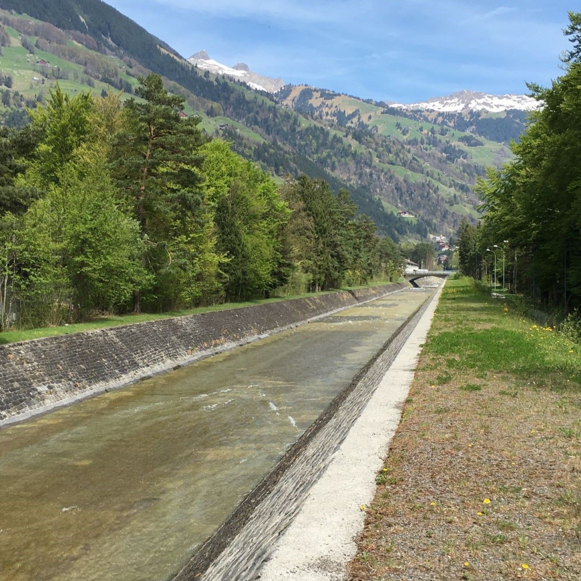 Hochwasserschutz Schächenschale Uri