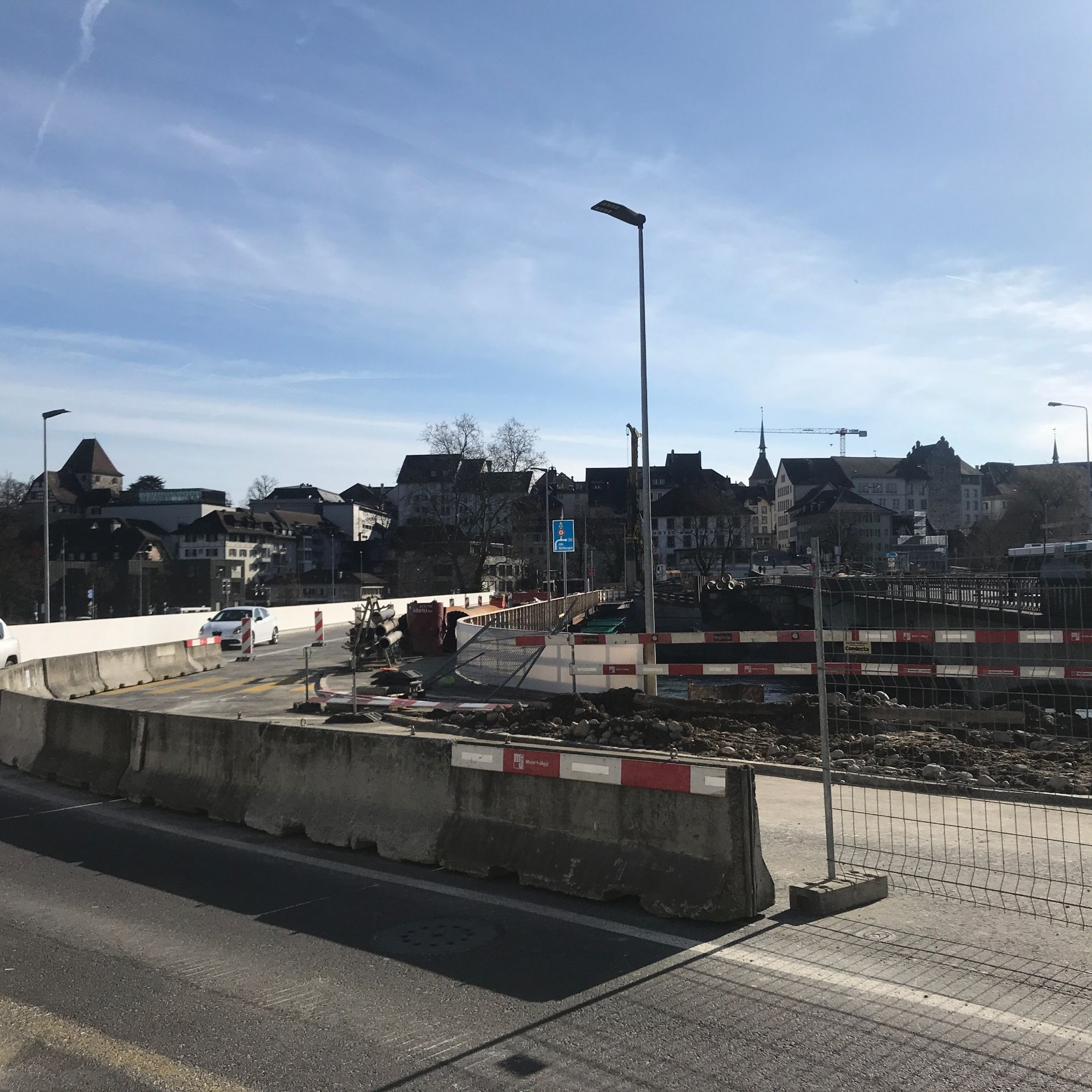 Aarauer Hilfsbrücke freigegeben