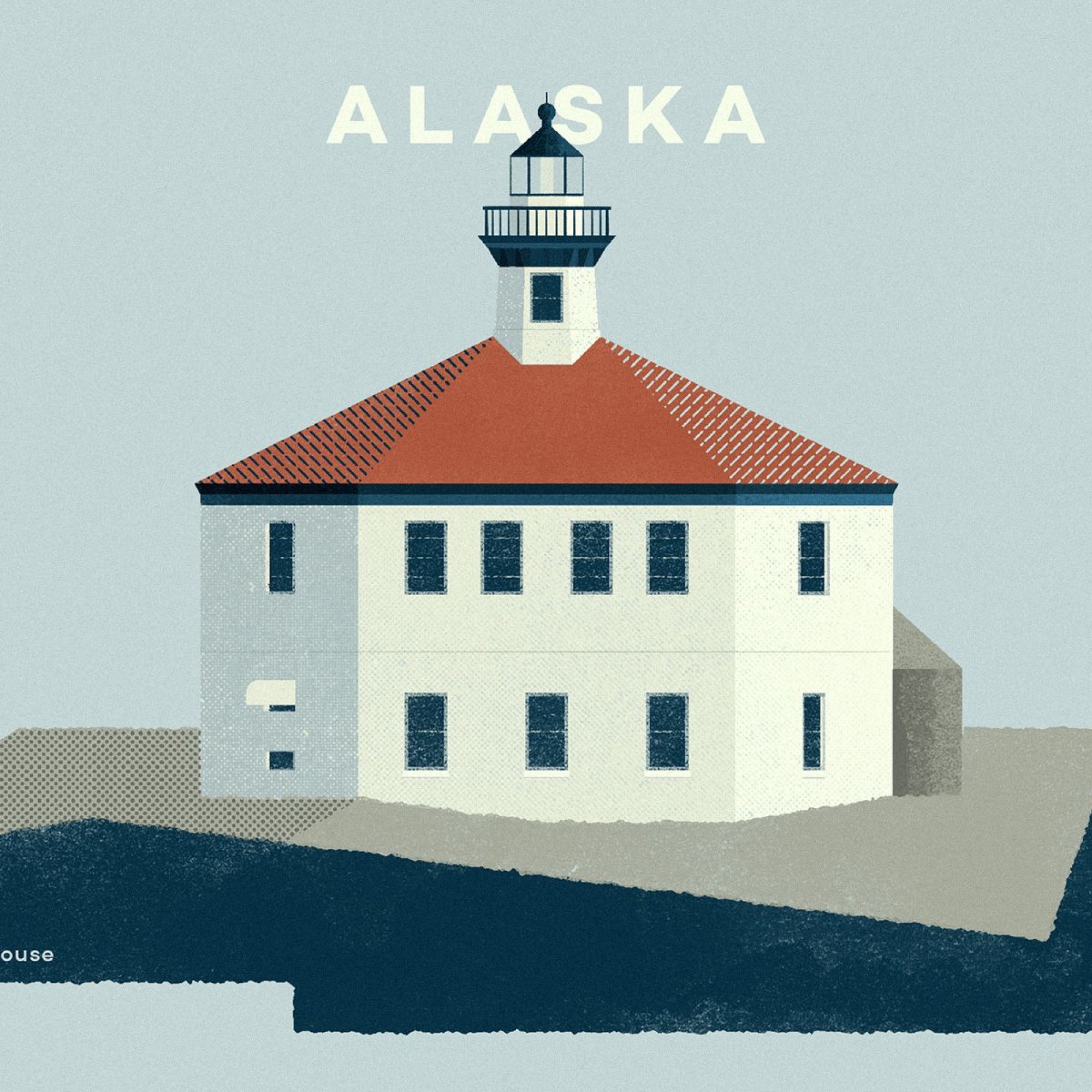 Eldred Rock Leuchtturm Alaska