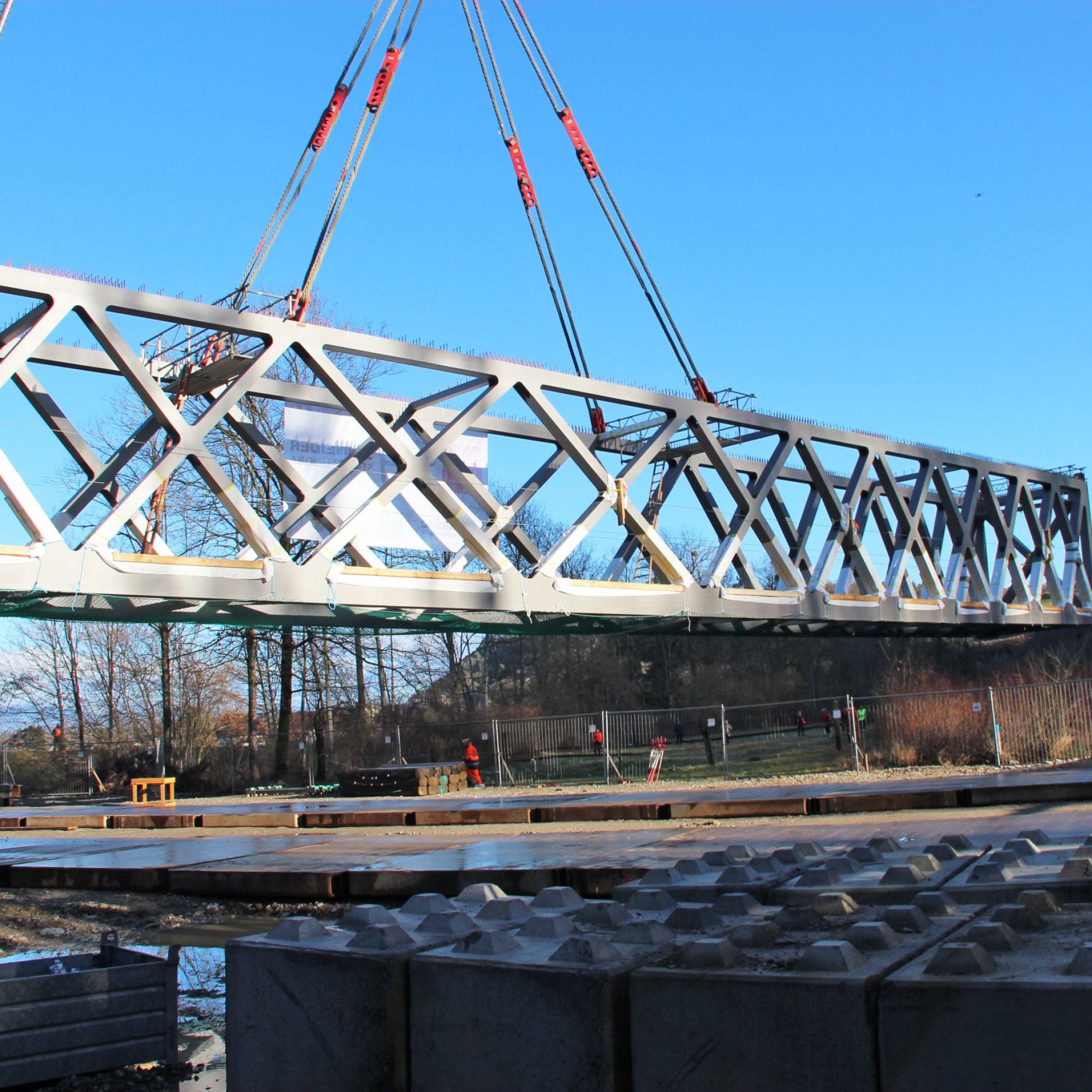 Stahlbrücke Saaneviadukt