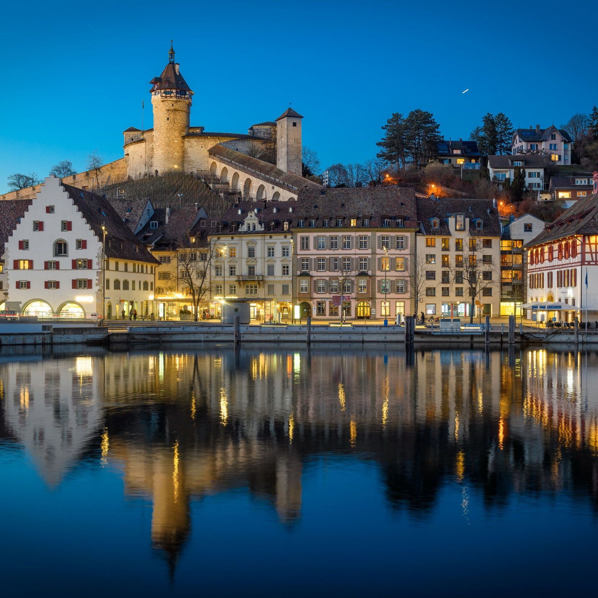 Die Schaffhauser Festungsanlage Munot im neuen Licht