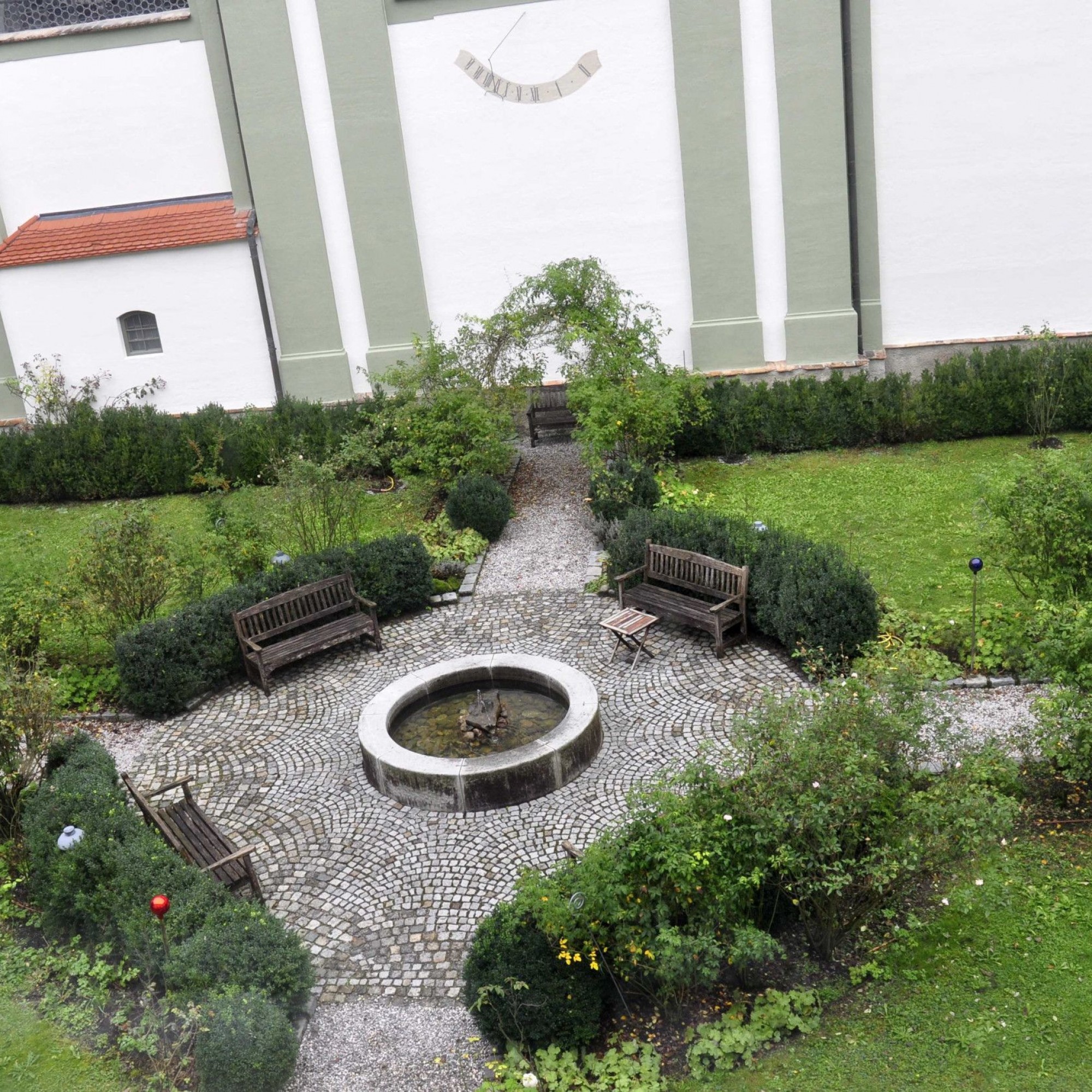 Garten im Kloster Schlehdorf