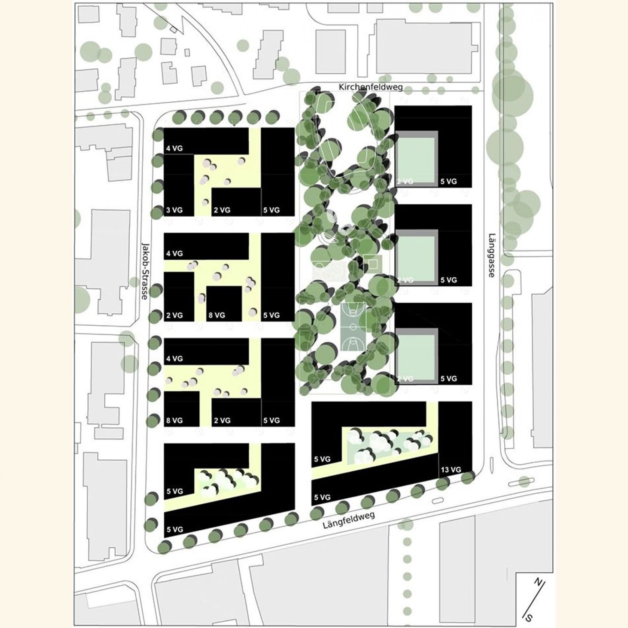 Städtebauliches Konzept «Wohnen am Park»