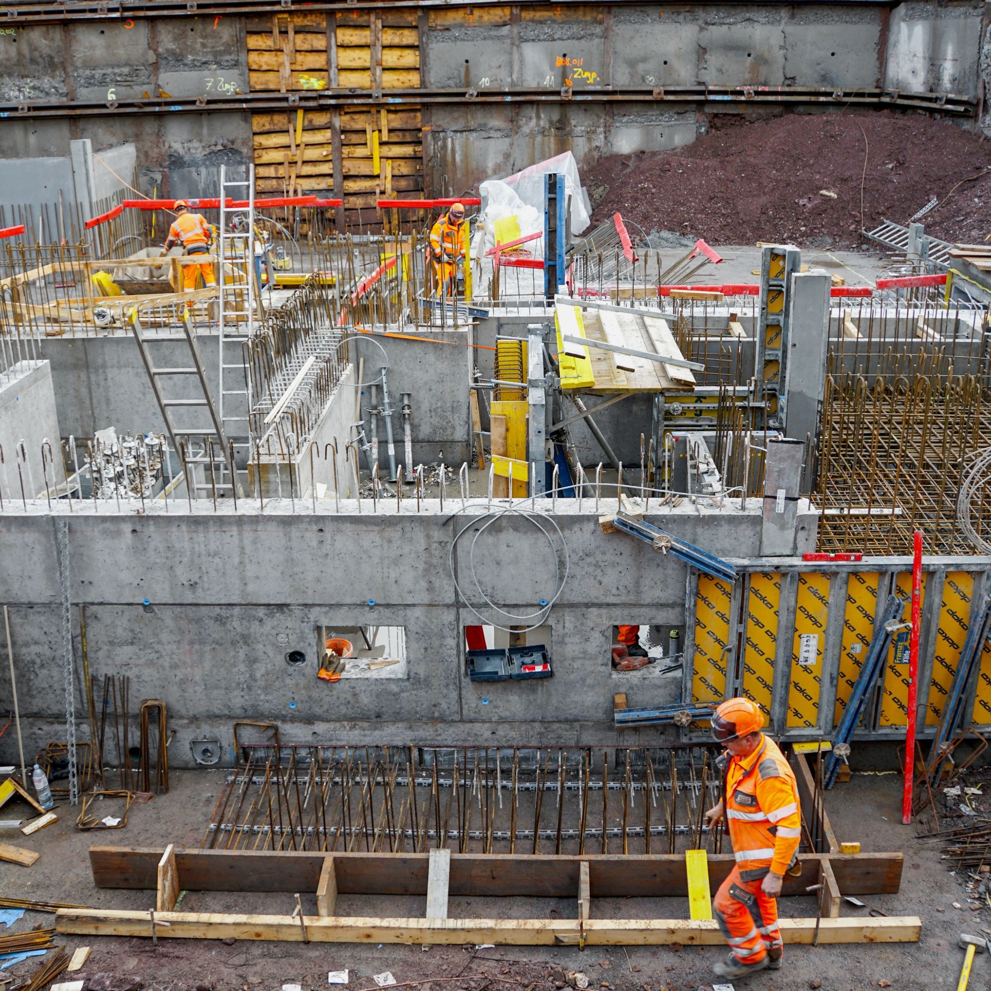 Baustelle Kraftwerkszentrale Sägengüetli