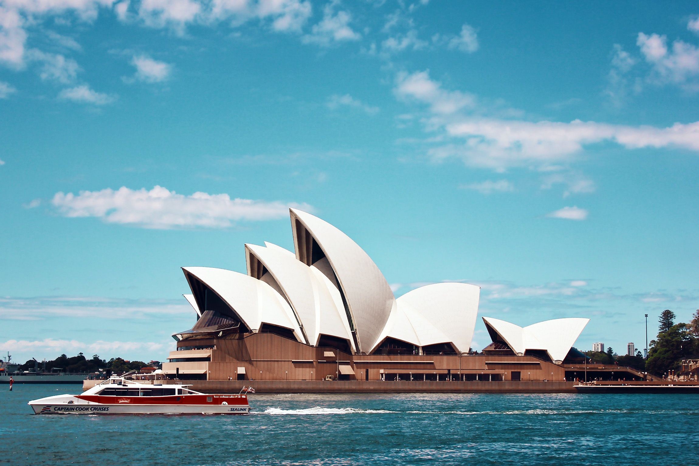 Opernhaus von Sydney (Aussenaufnahme)