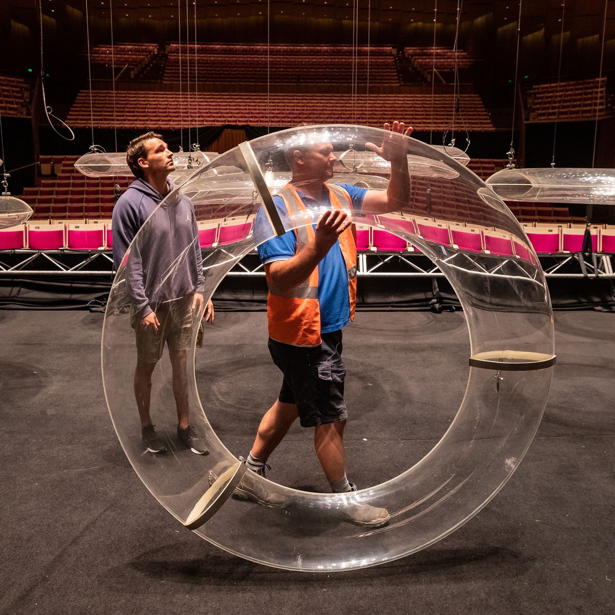 Die "Donuts" des Konzertsaals der Sydney Opera werden entfernt.