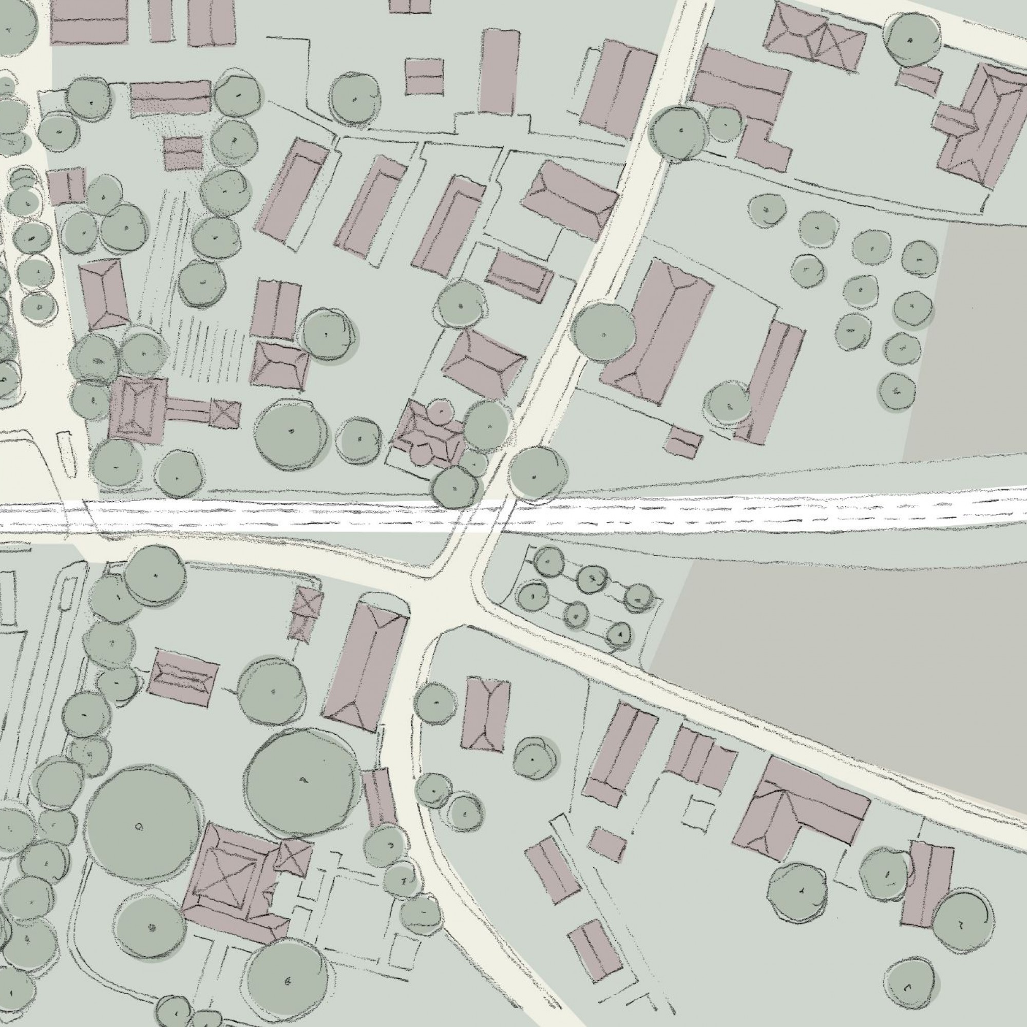 Visualisierung neuer Bahnhof Jegenstorf