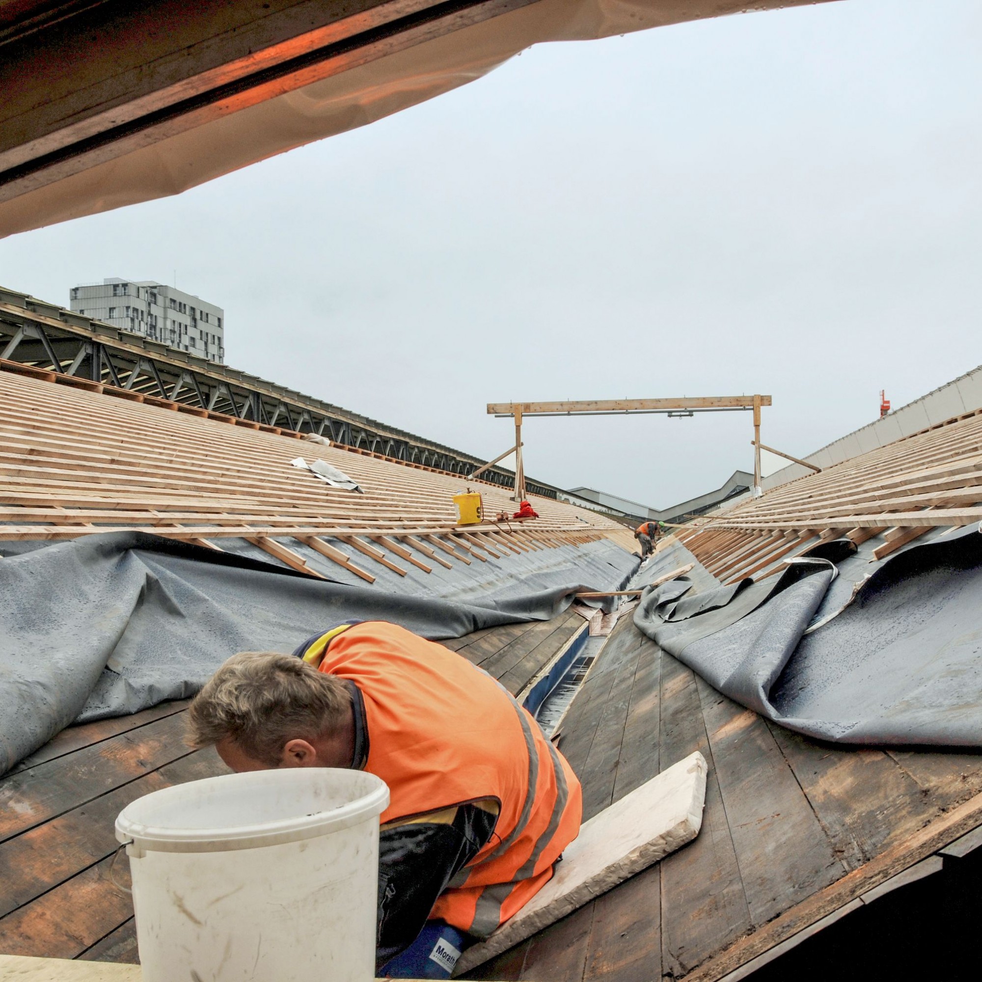 Baustelle Sanierung Bahnhof Basel SBB