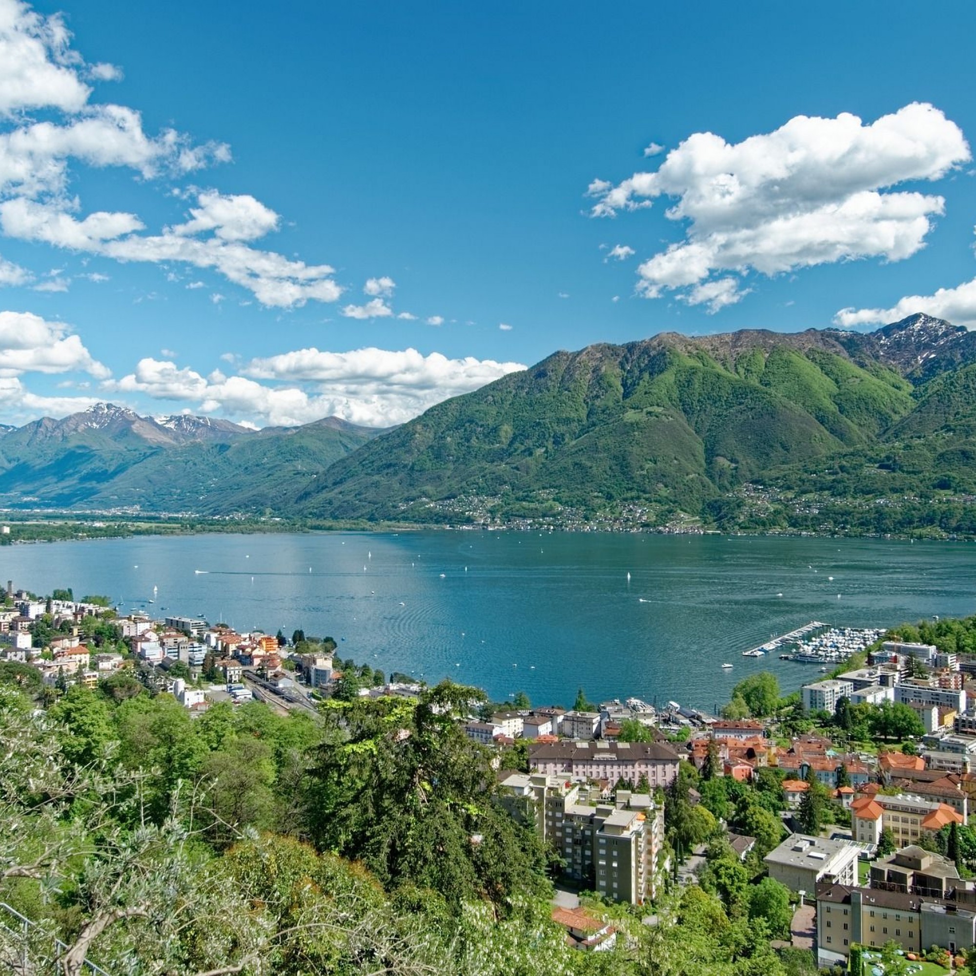 Locarno im Kanton Tessin