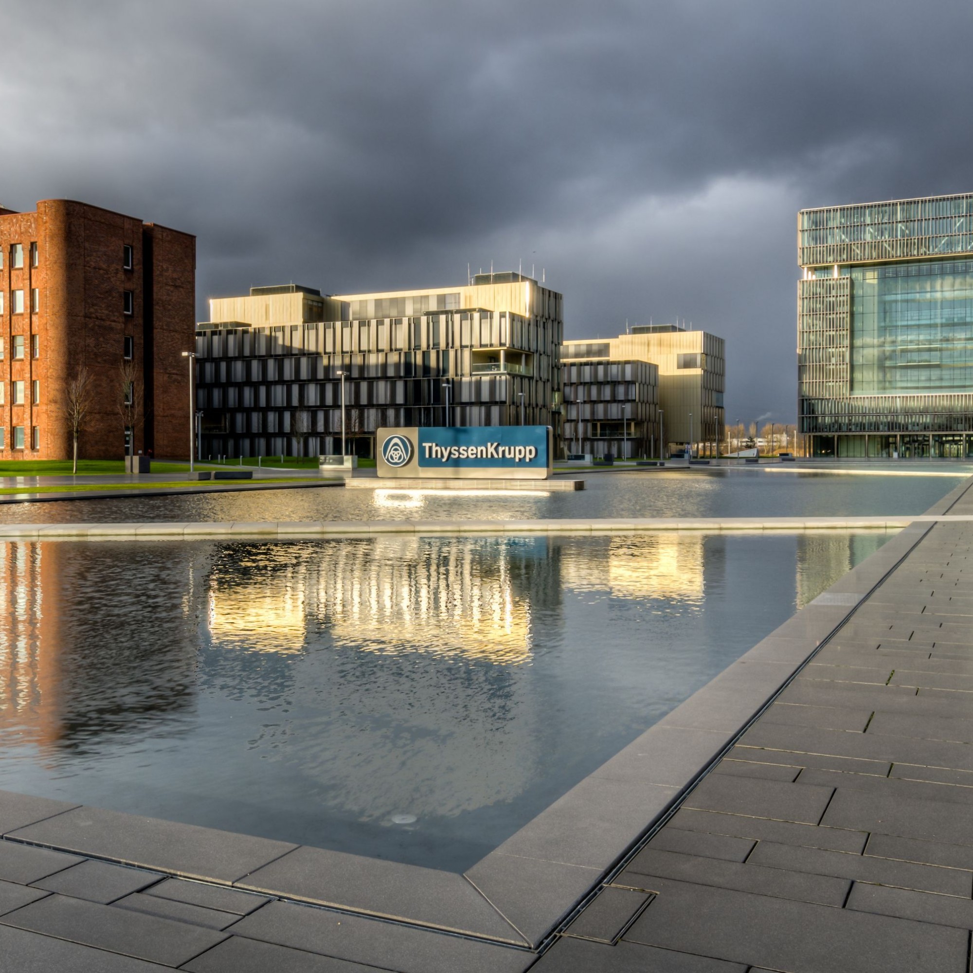 Der Hauptsitz von Thyssenkrupp in Essen.