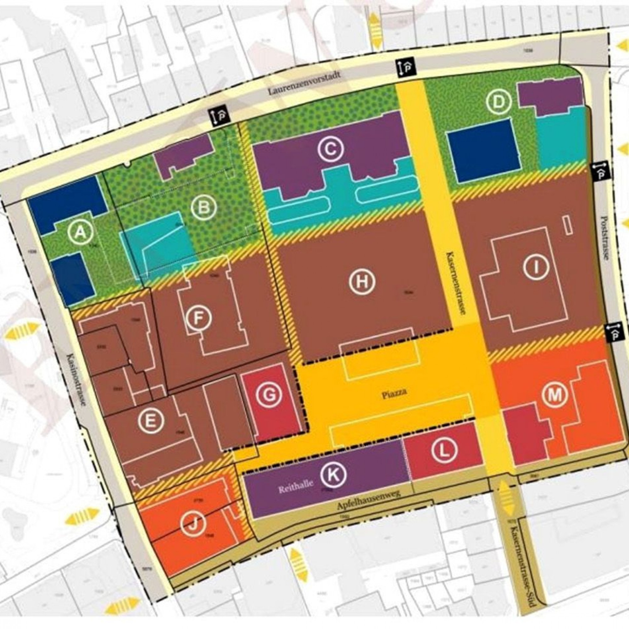 Masterplan Kaserne Aarau