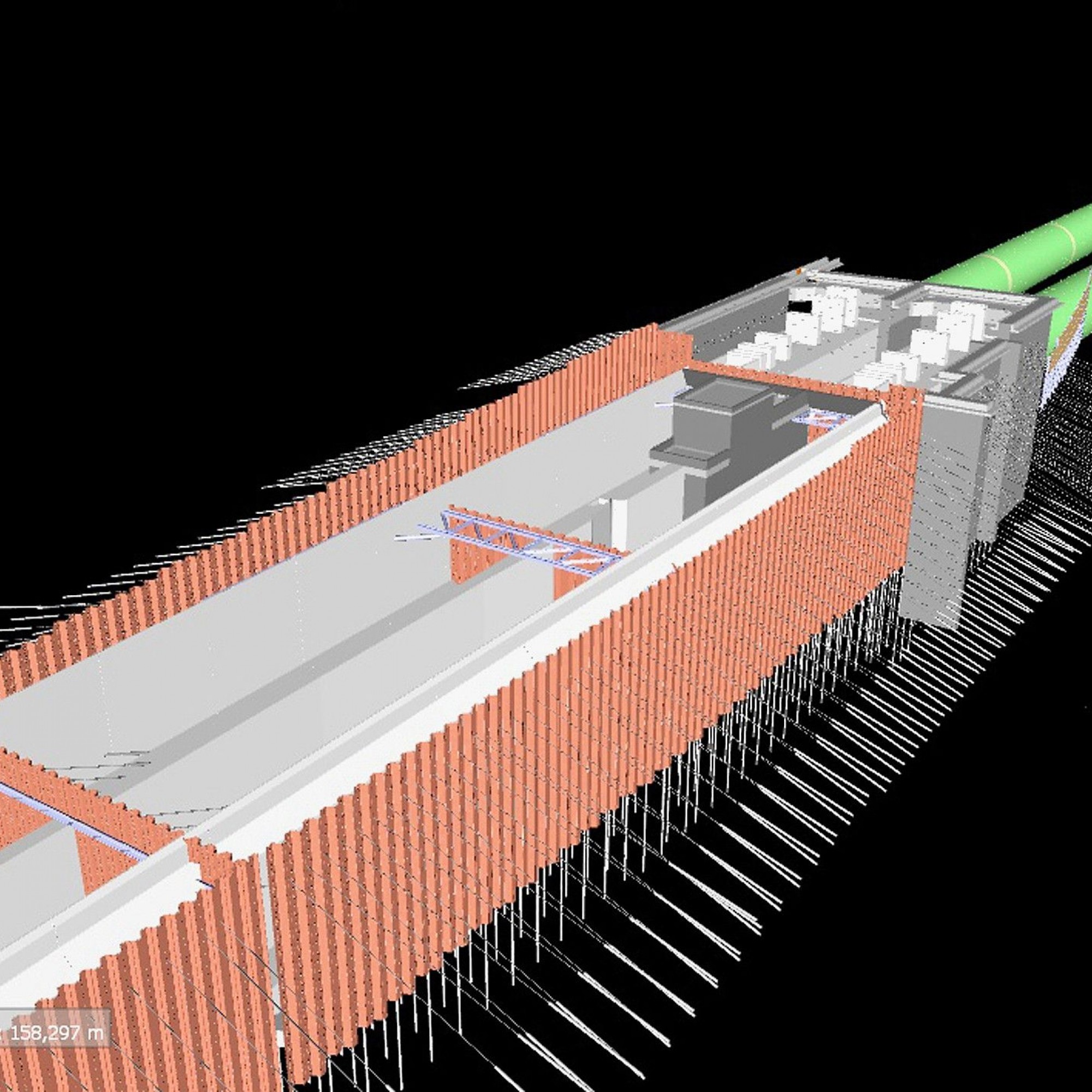 BIM-Planung für ein Tiefbauprojekt