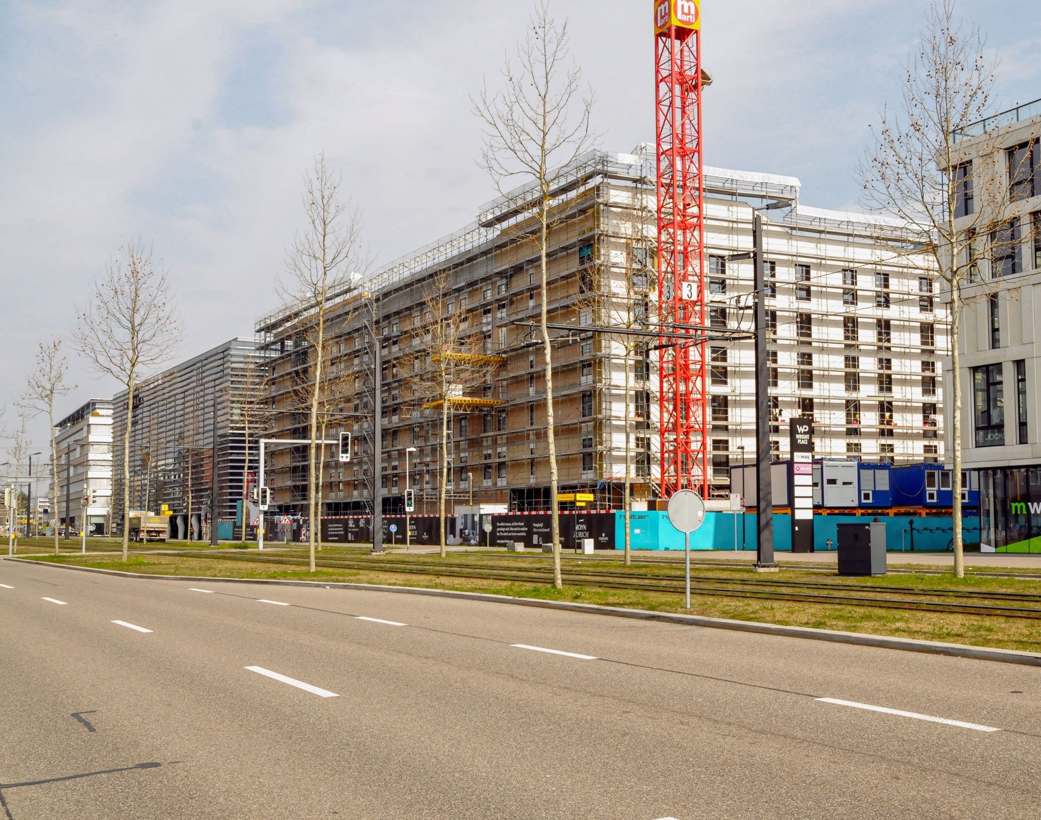 Hotel Joyn Living in Zürich-Oerlikon beim Glattpark.