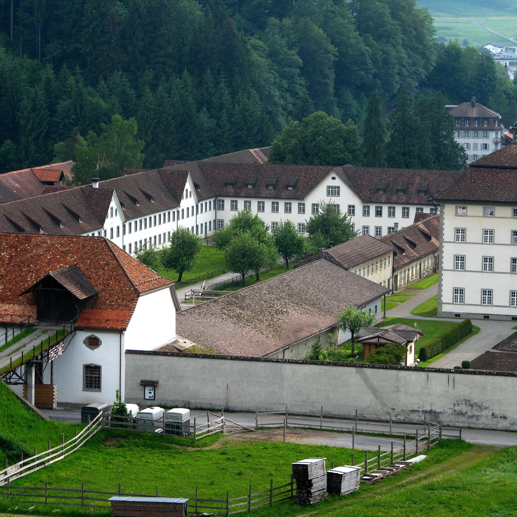 Kloster Einsiedeln Anlage