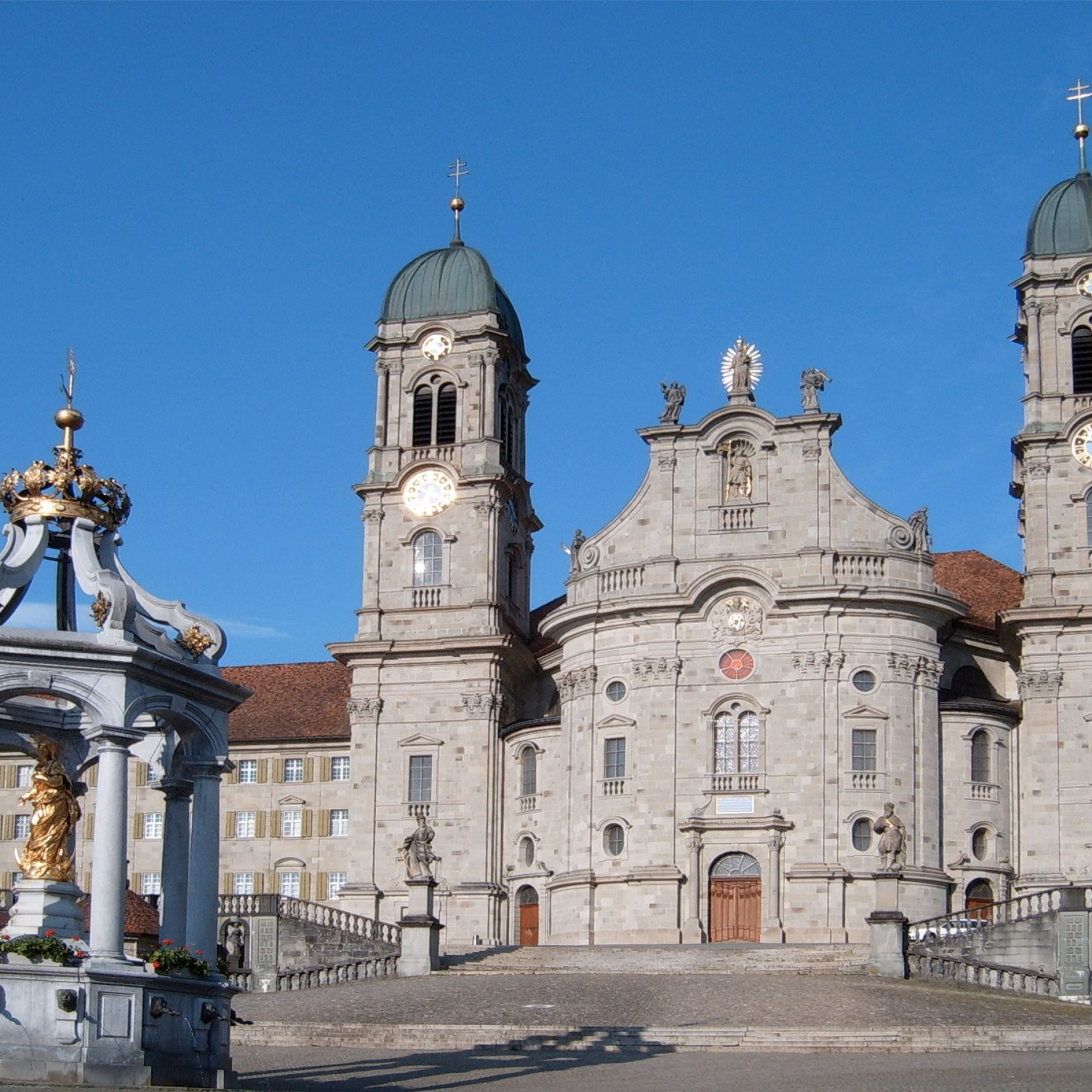 Kloster Einsiedeln Fassade