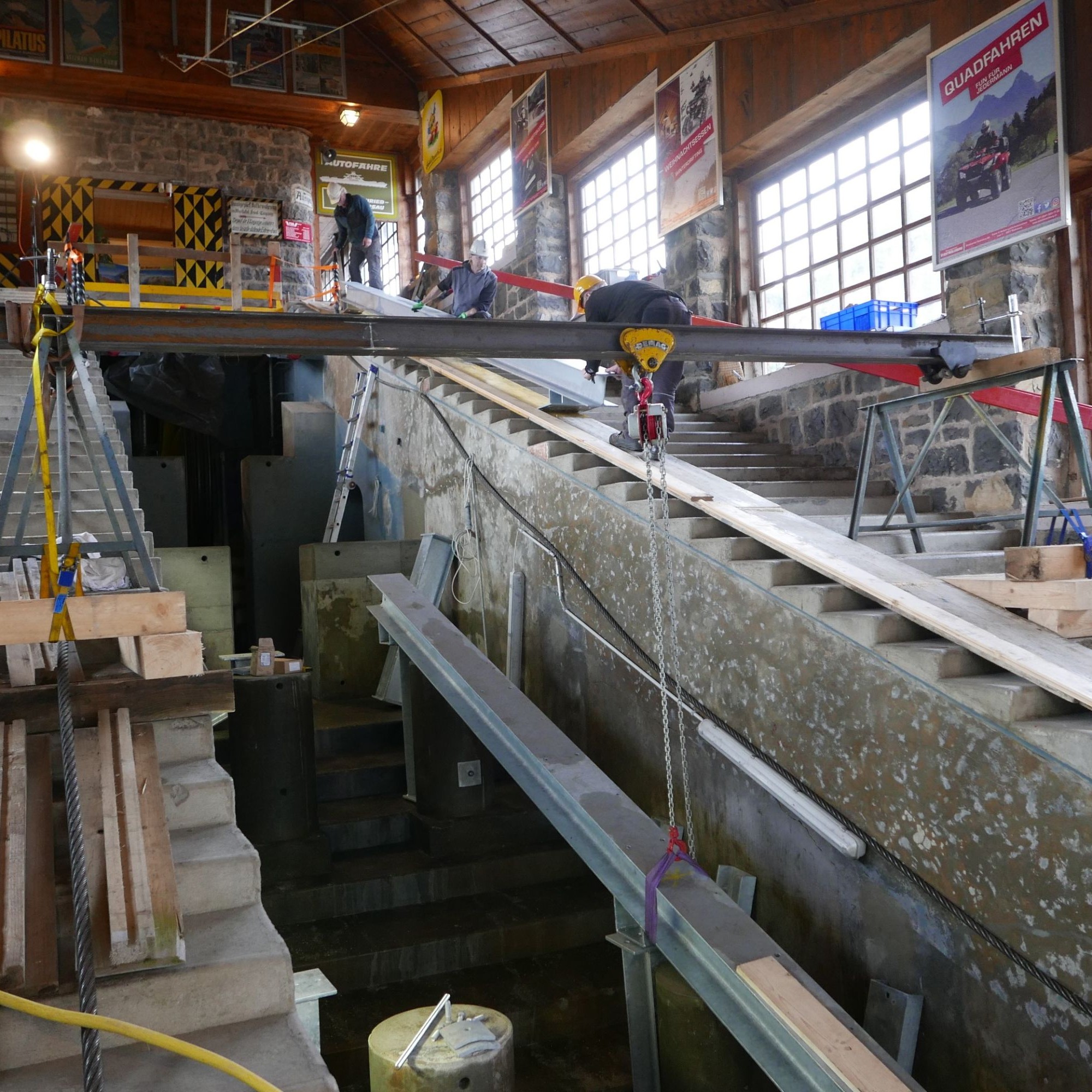 Die Bergstation wird ebenfalls erneuert.