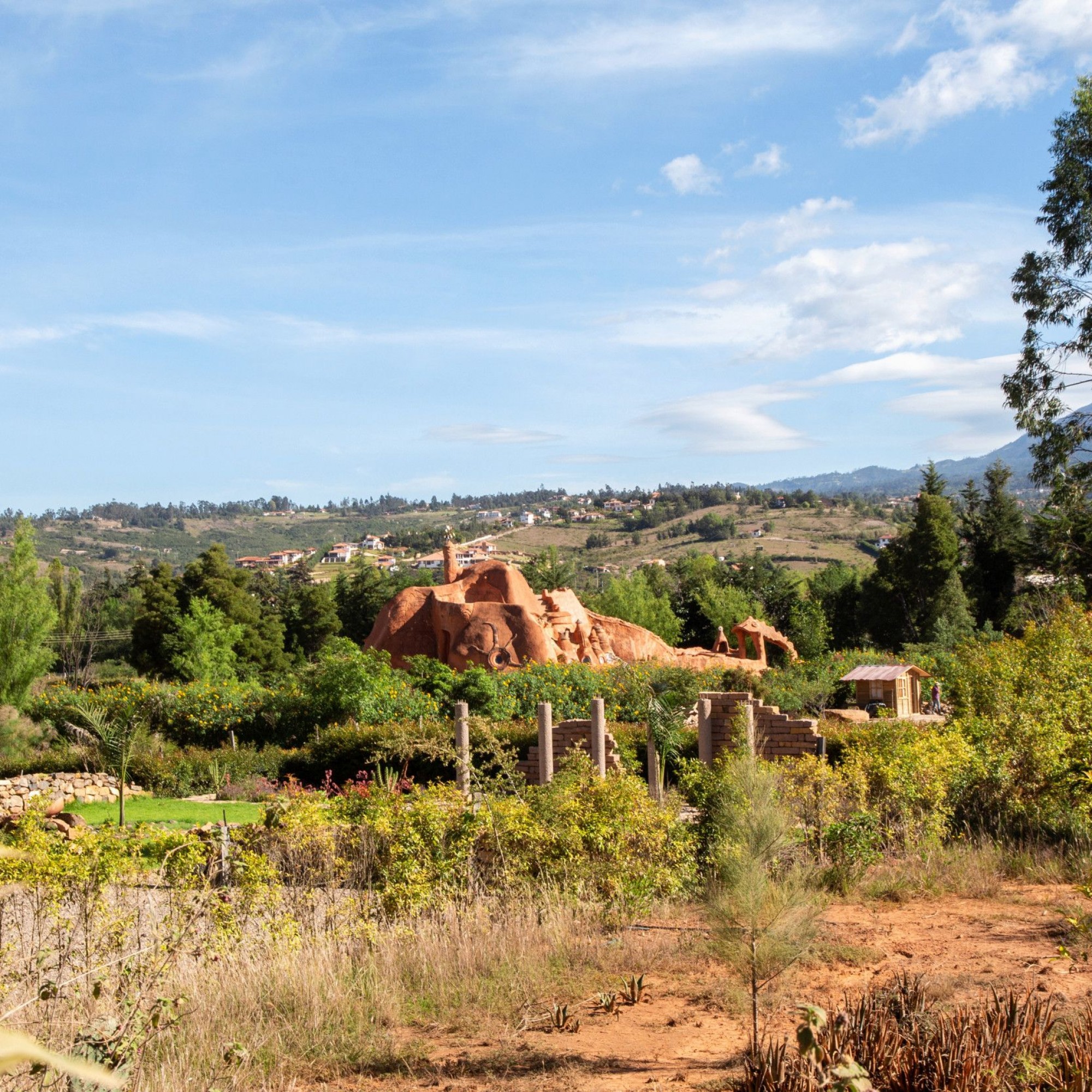 Das Casa Terracota in Villa de Leyva in Kolumbien