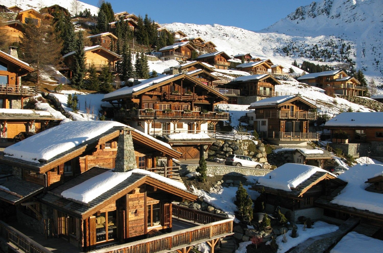 Chalets in Verbier